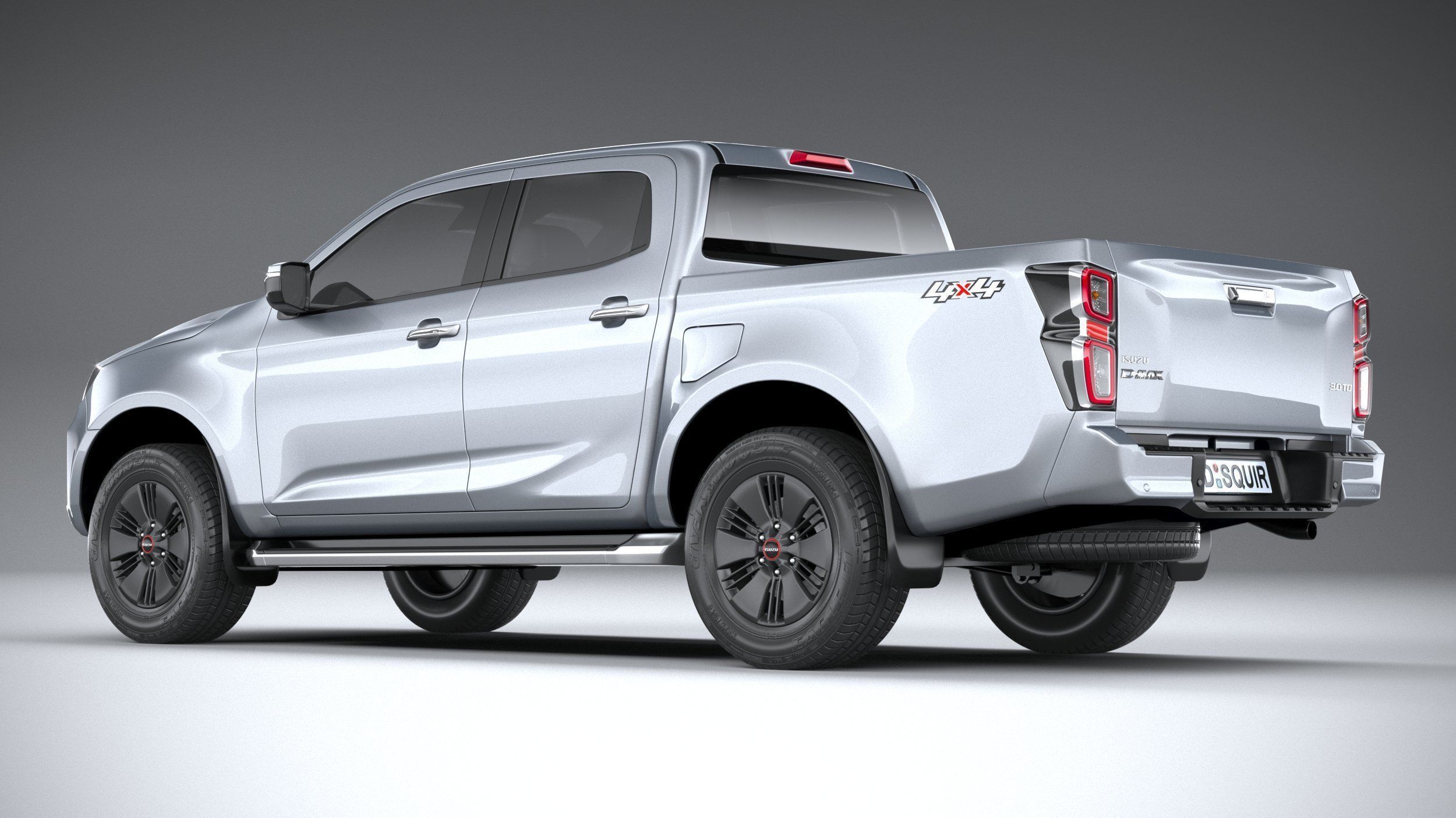 Isuzu D-max 2020 3D model_5
