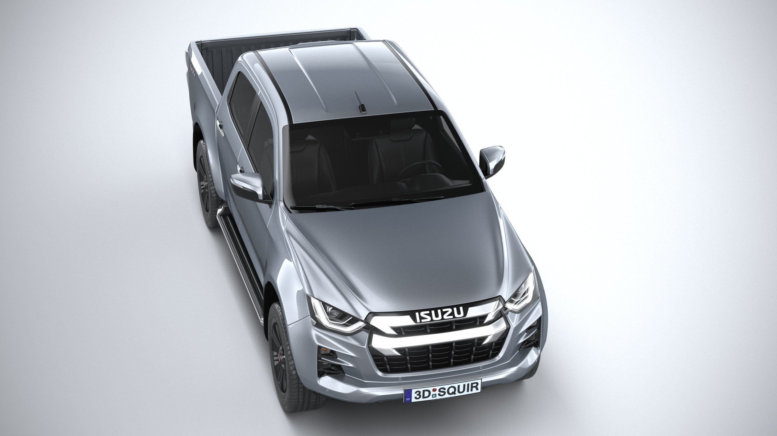 Isuzu D-max 2020 3D model_12