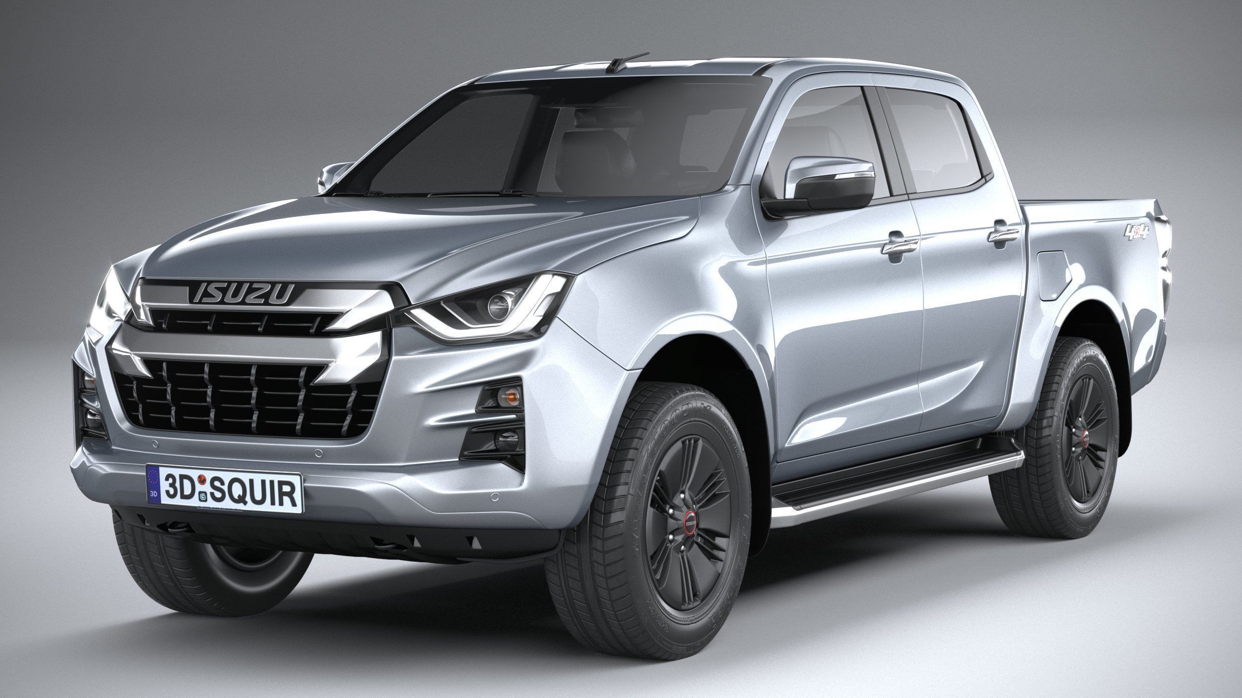 Isuzu D-max 2020 3D model_2