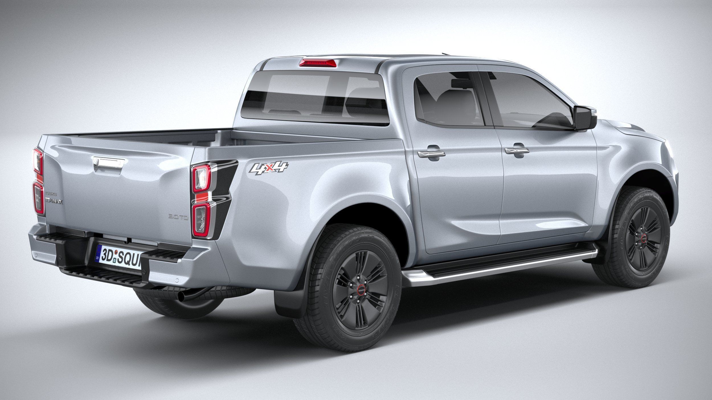 Isuzu D-max 2020 3D model_17