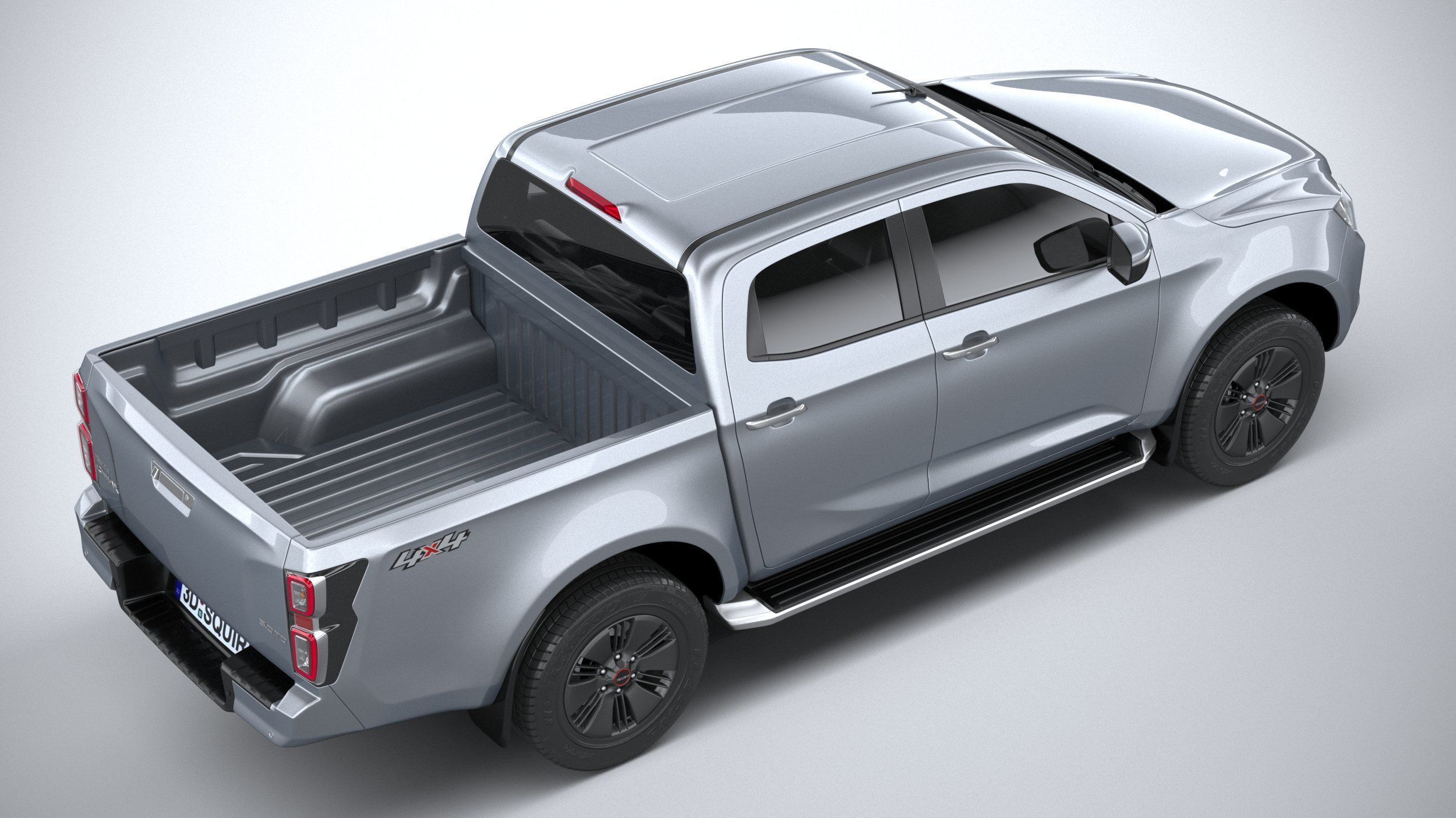 Isuzu D-max 2020 3D model_10