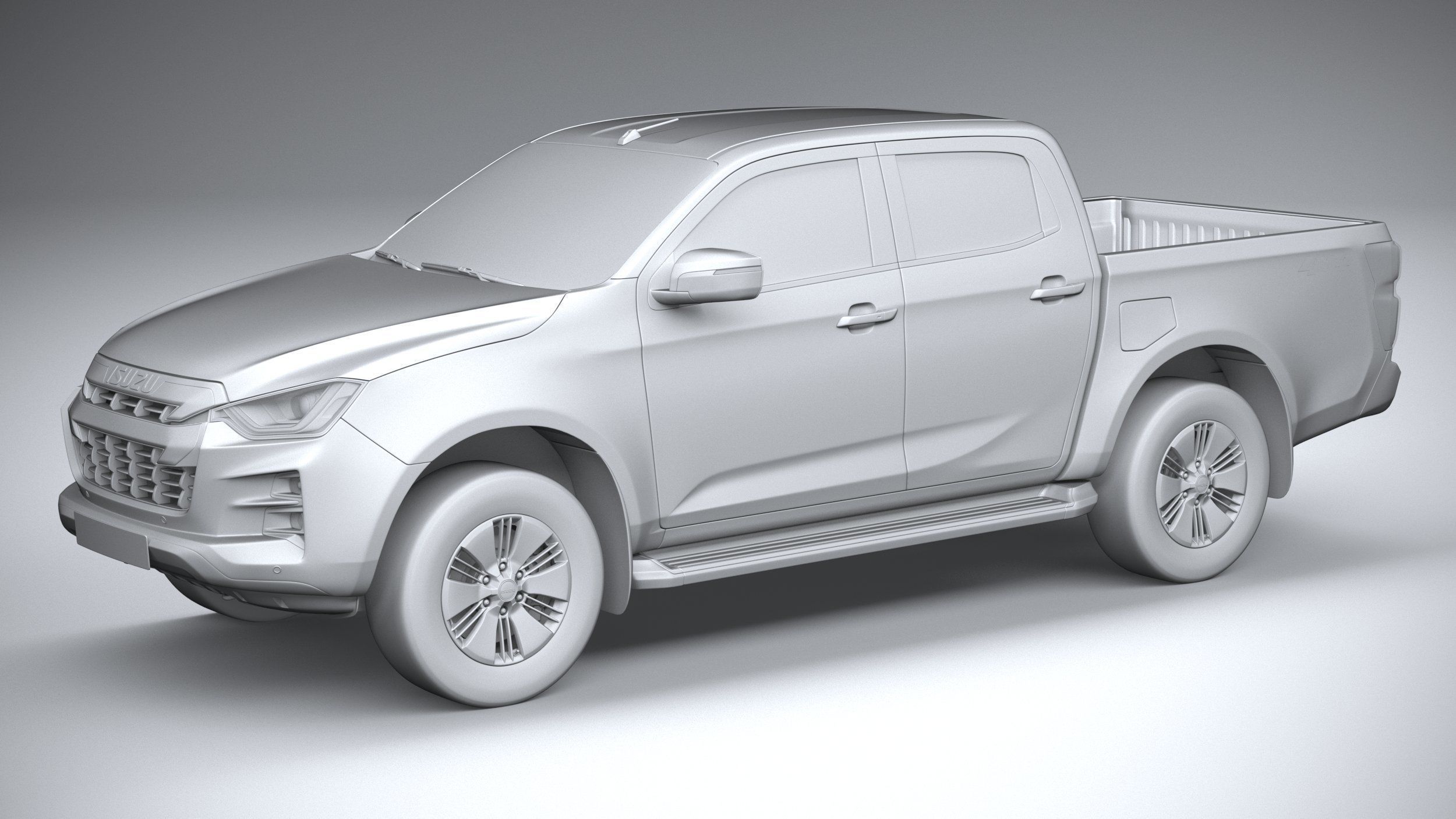 Isuzu D-max 2020 3D model_19