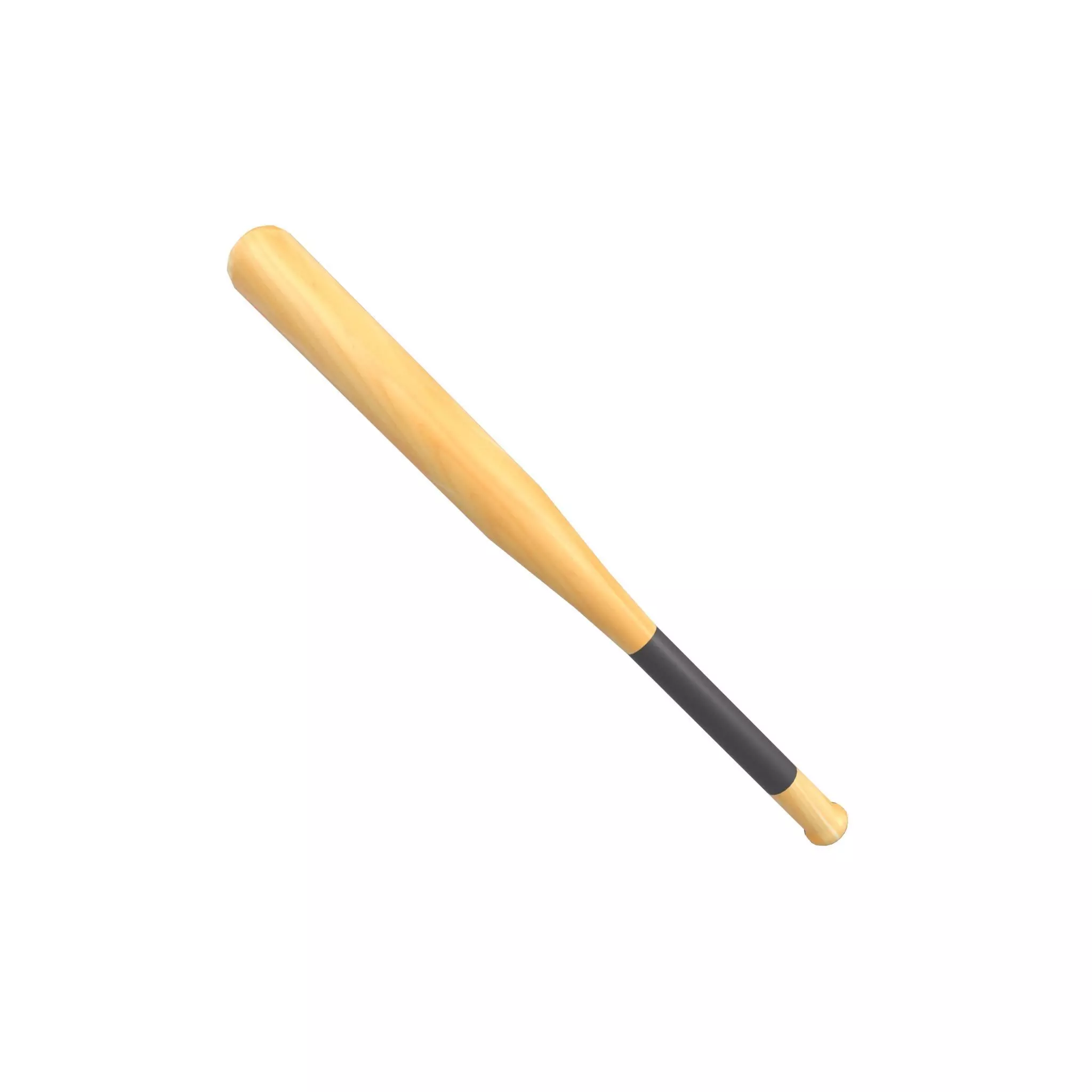 Baseball Bat v1 002 Low-poly 3D model_0