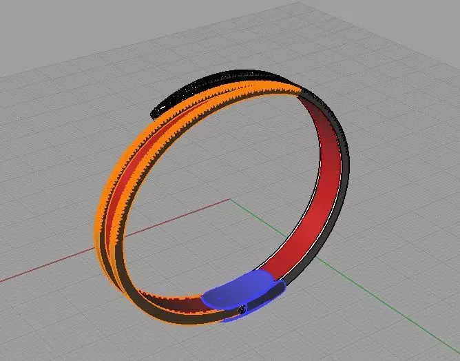 bracelets -CG199 3D print model_0