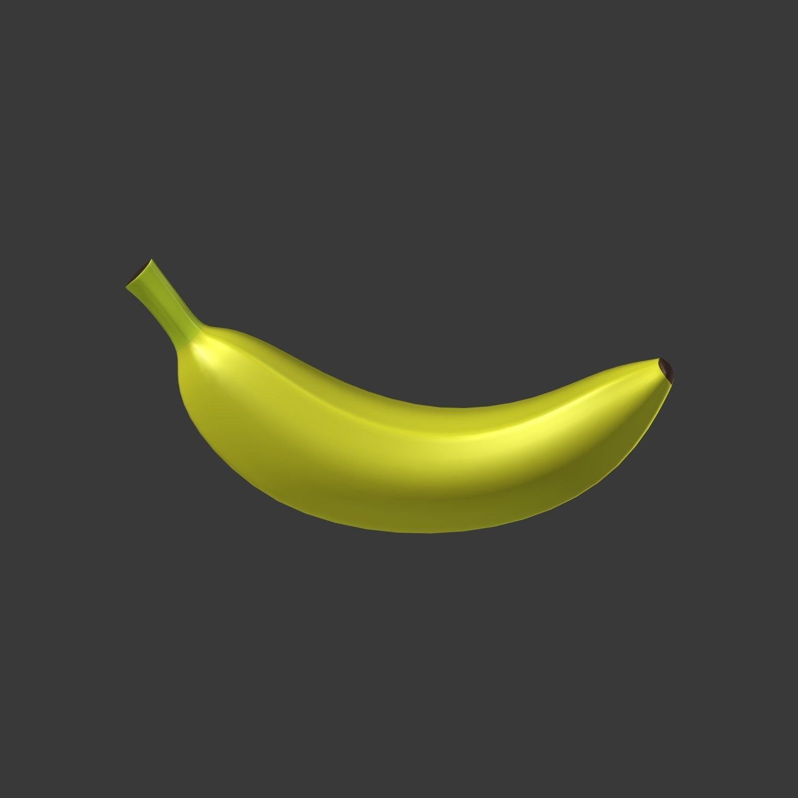 Cartoon Fruits Collection Low-poly 3D model_8
