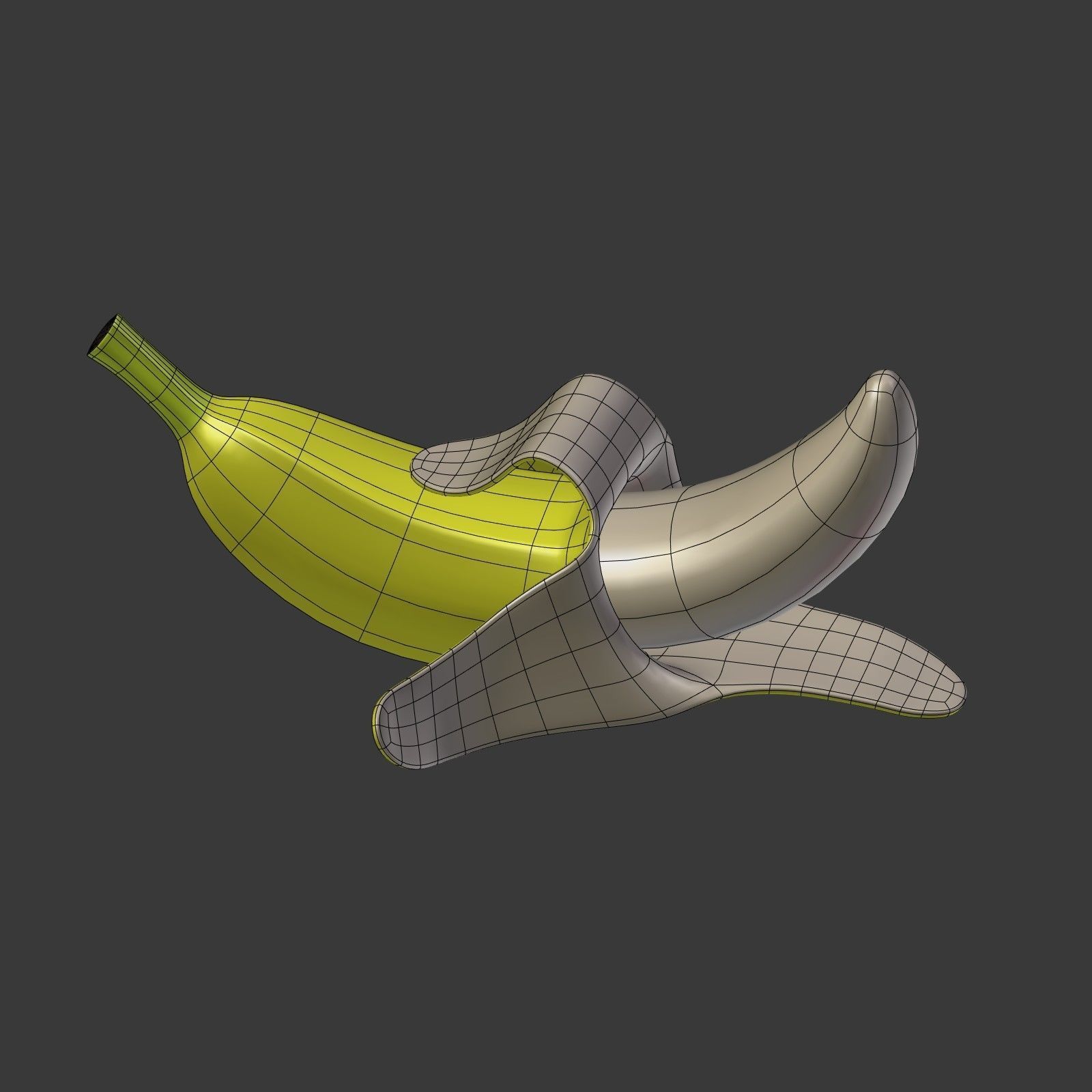 Cartoon Fruits Collection Low-poly 3D model_11
