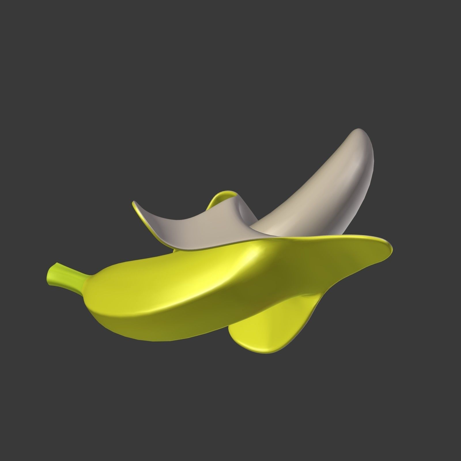 Cartoon Fruits Collection Low-poly 3D model_12