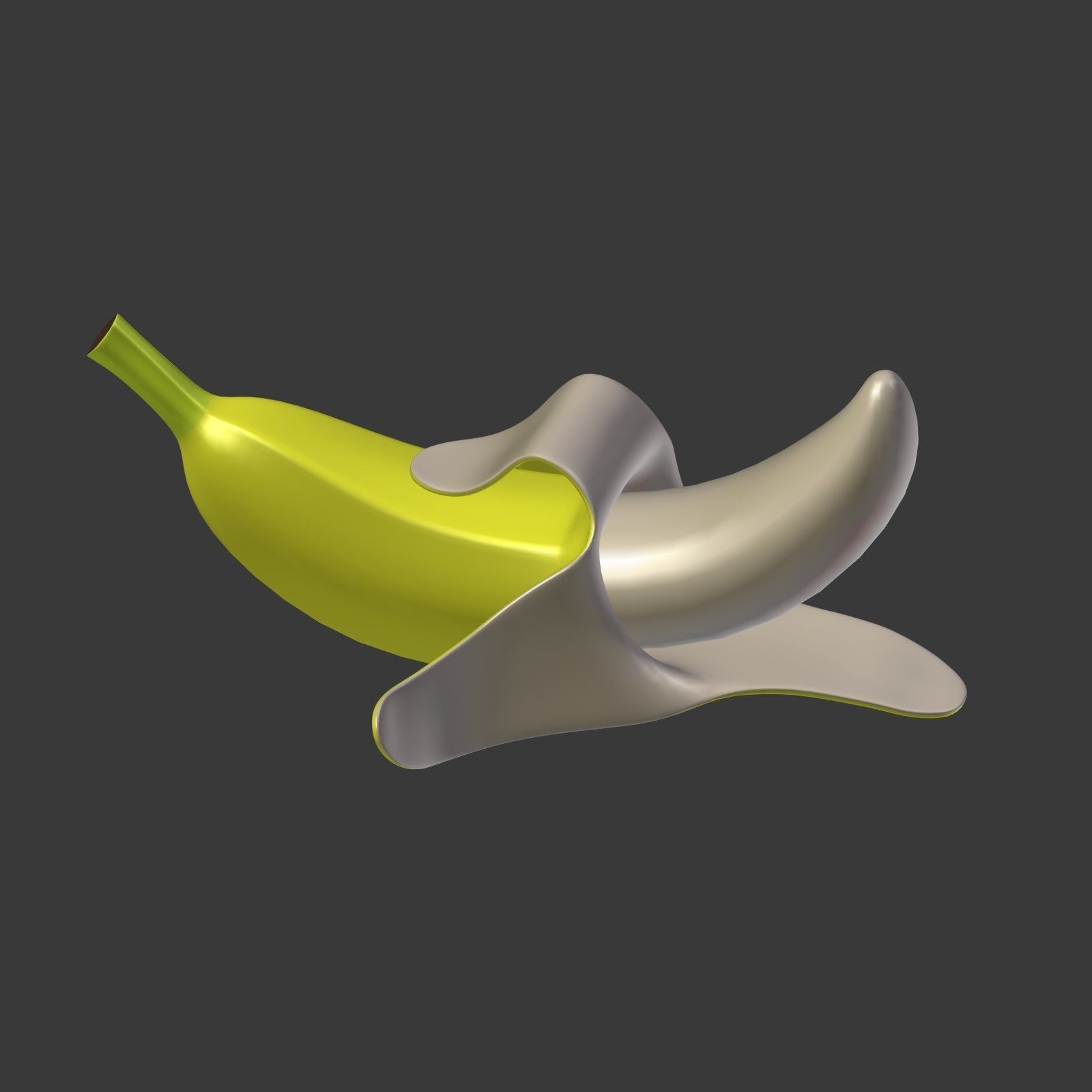 Cartoon Fruits Collection Low-poly 3D model_10