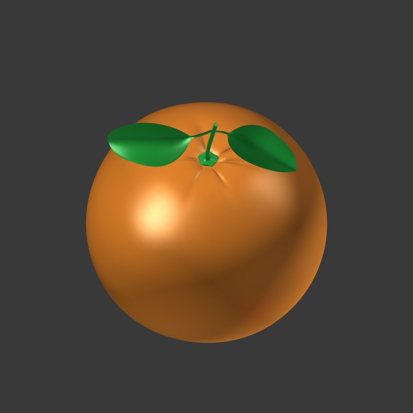 Cartoon Fruits Collection Low-poly 3D model_14