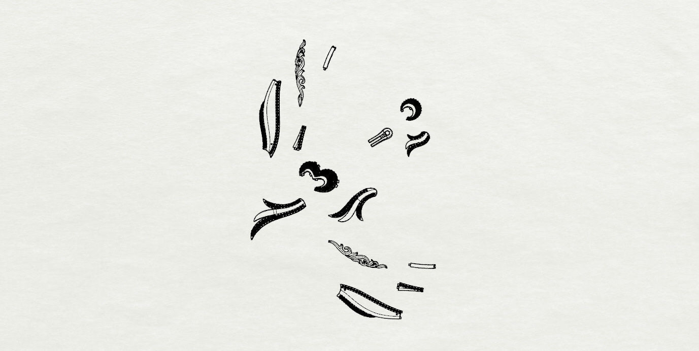  Earrings and Necklaces 3D print model_18