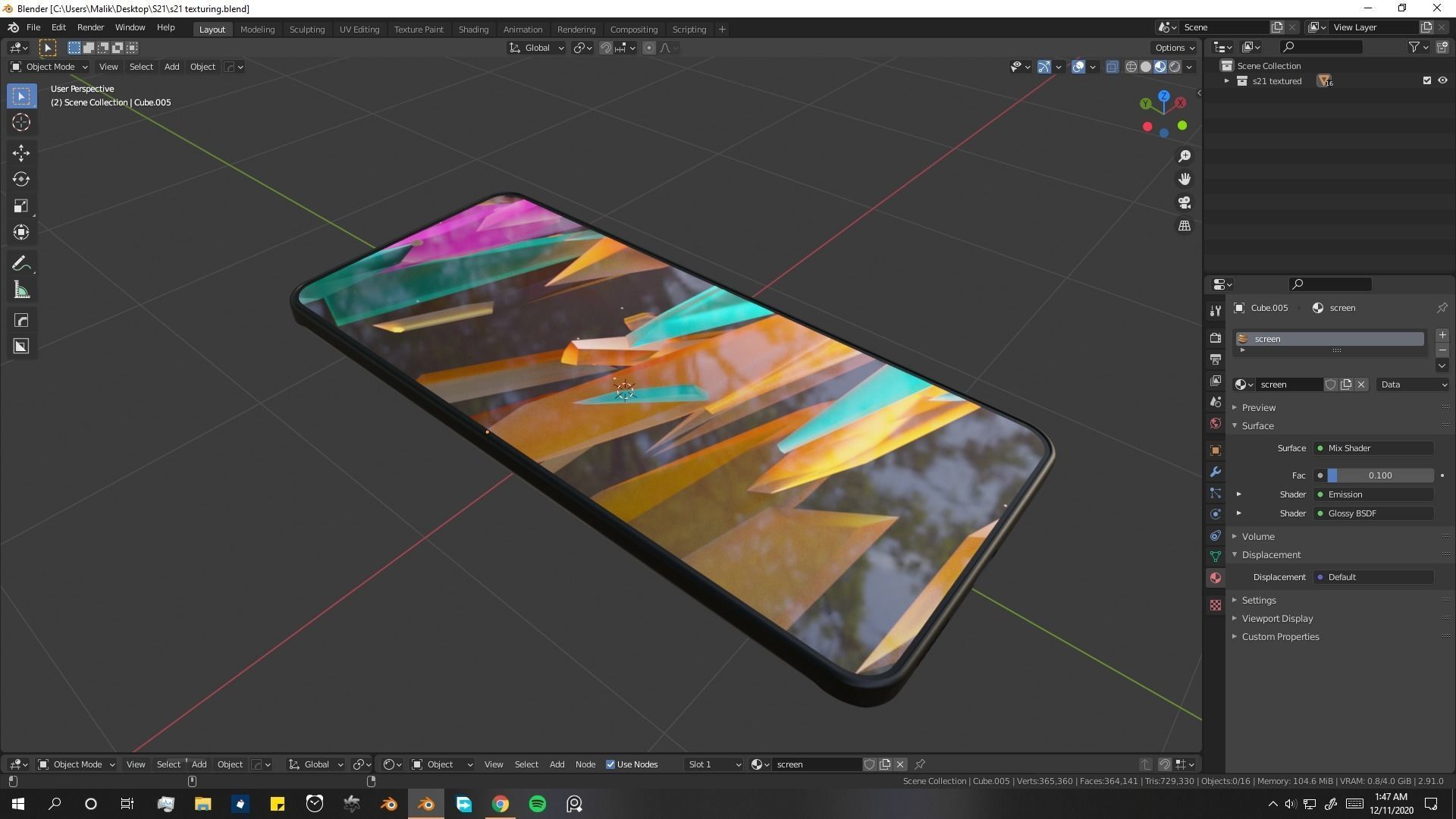 Samsung Galaxy S21 Drone Edition 3D model_6