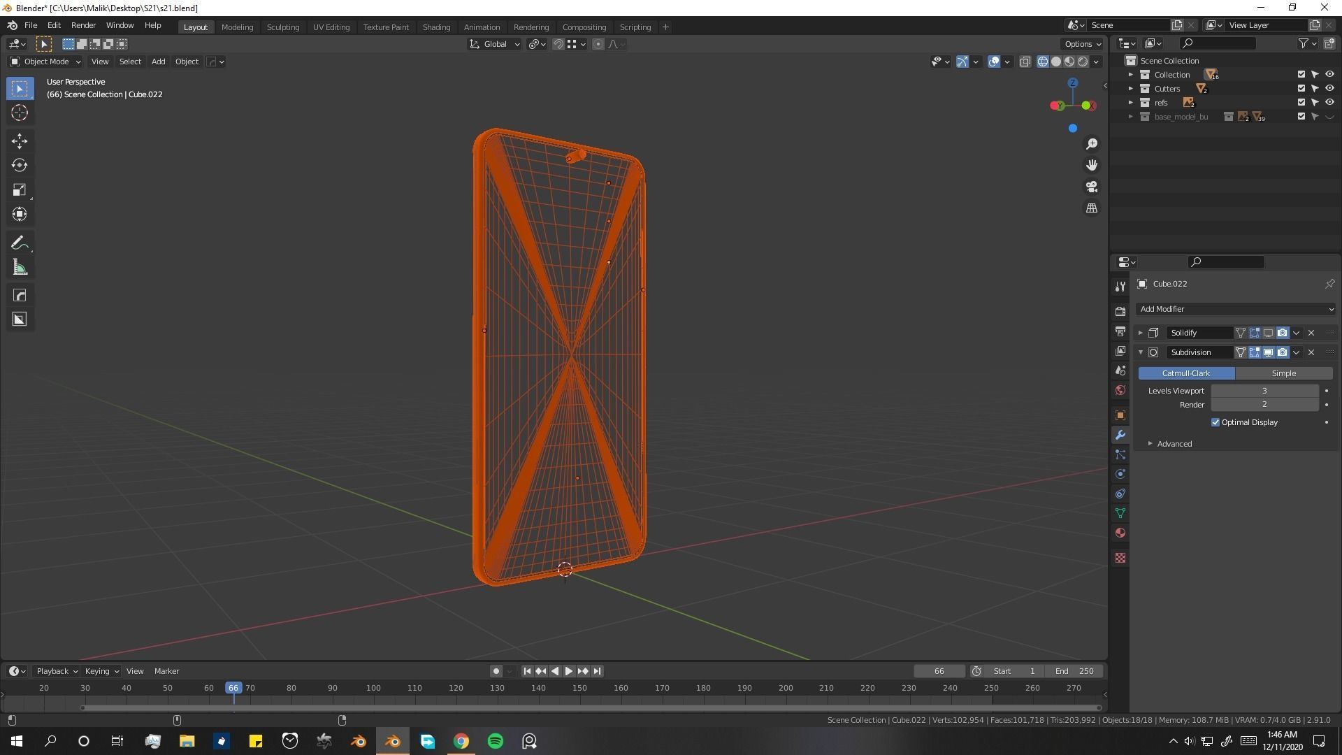 Samsung Galaxy S21 Drone Edition 3D model_5