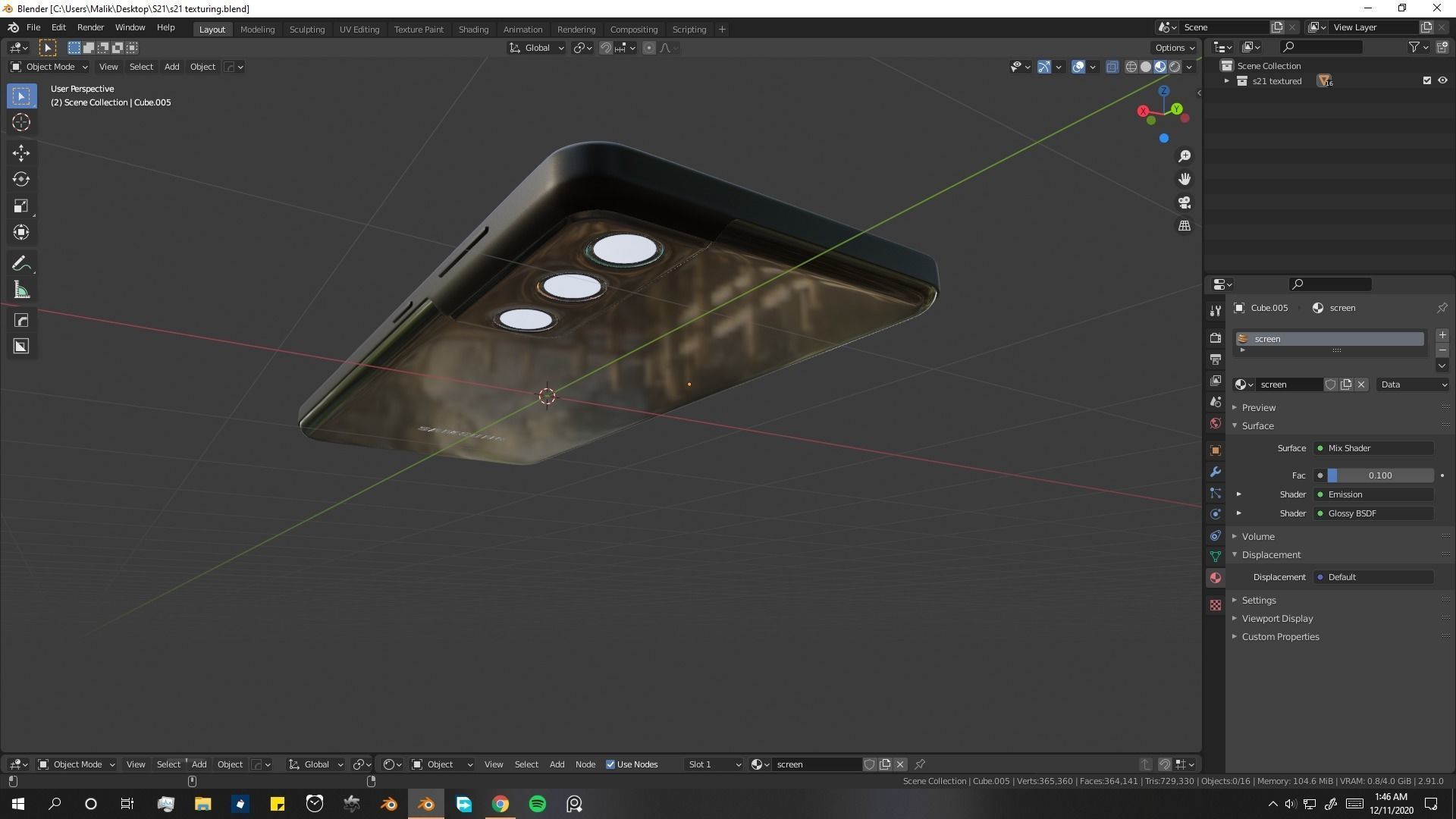 Samsung Galaxy S21 Drone Edition 3D model_2