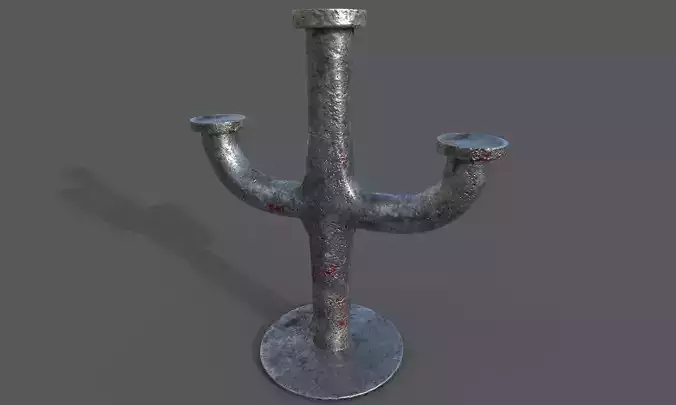 Candlestand metal candlestick
