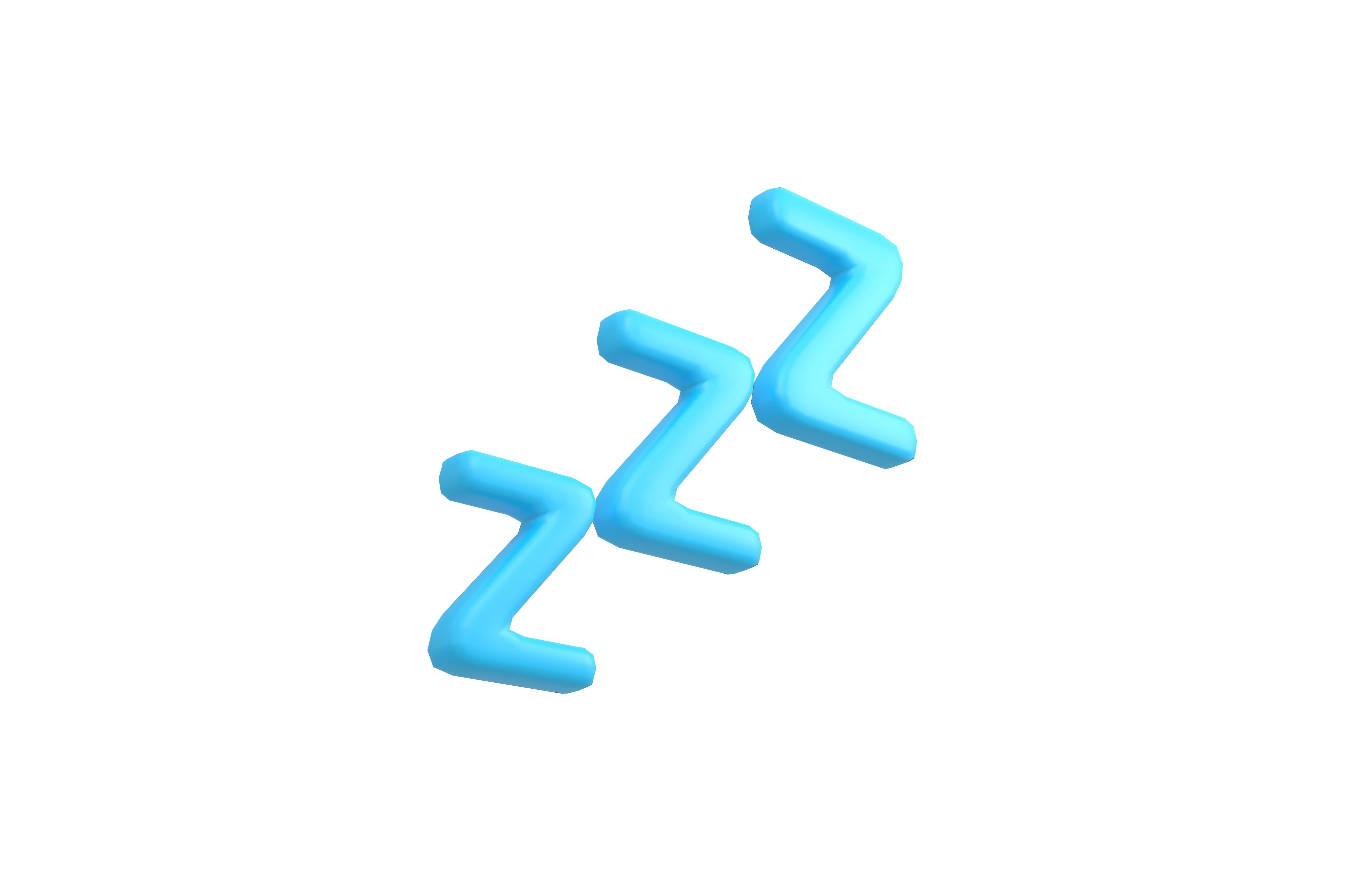 Zzz v2 002 Low-poly 3D model_3