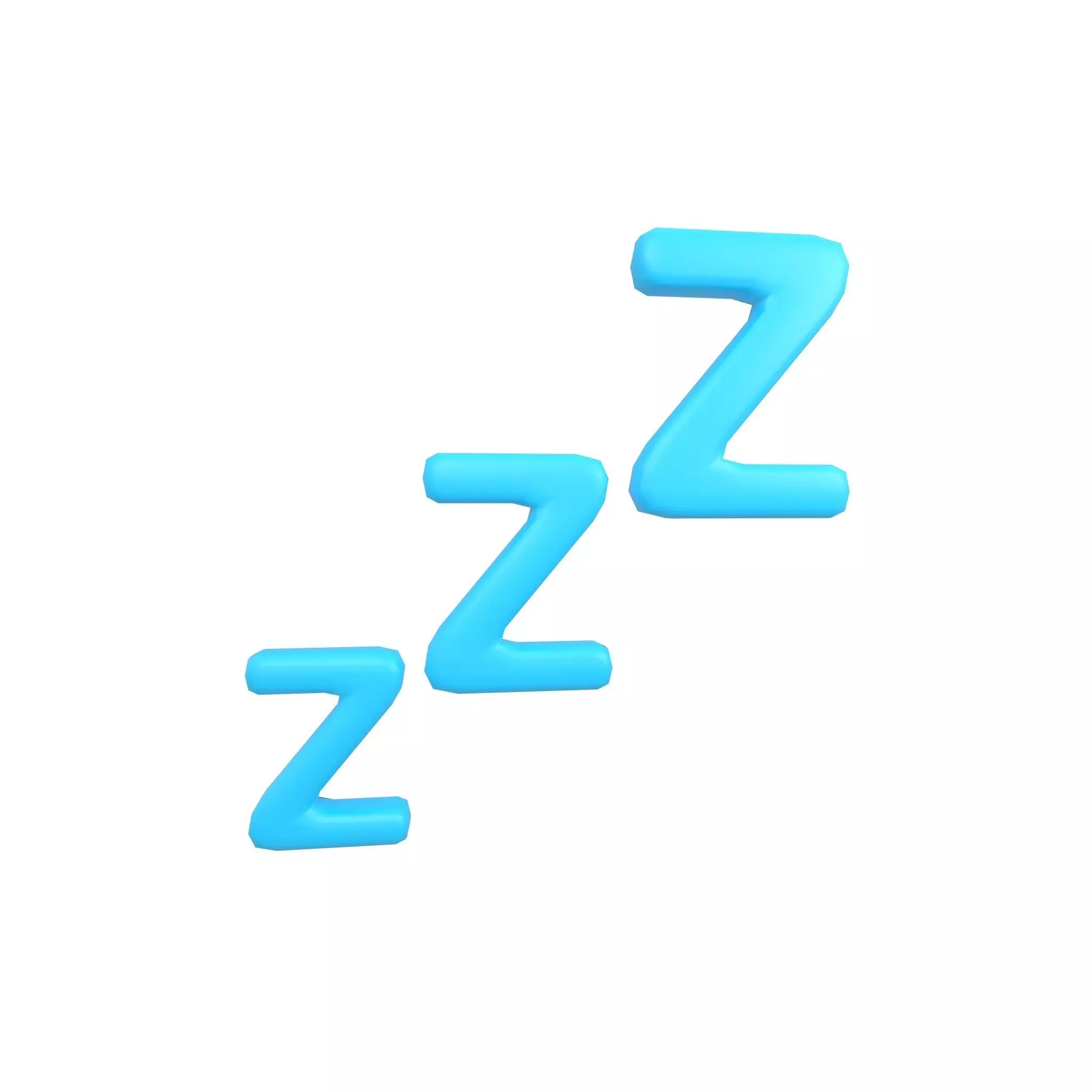Zzz v2 002 Low-poly 3D model_0