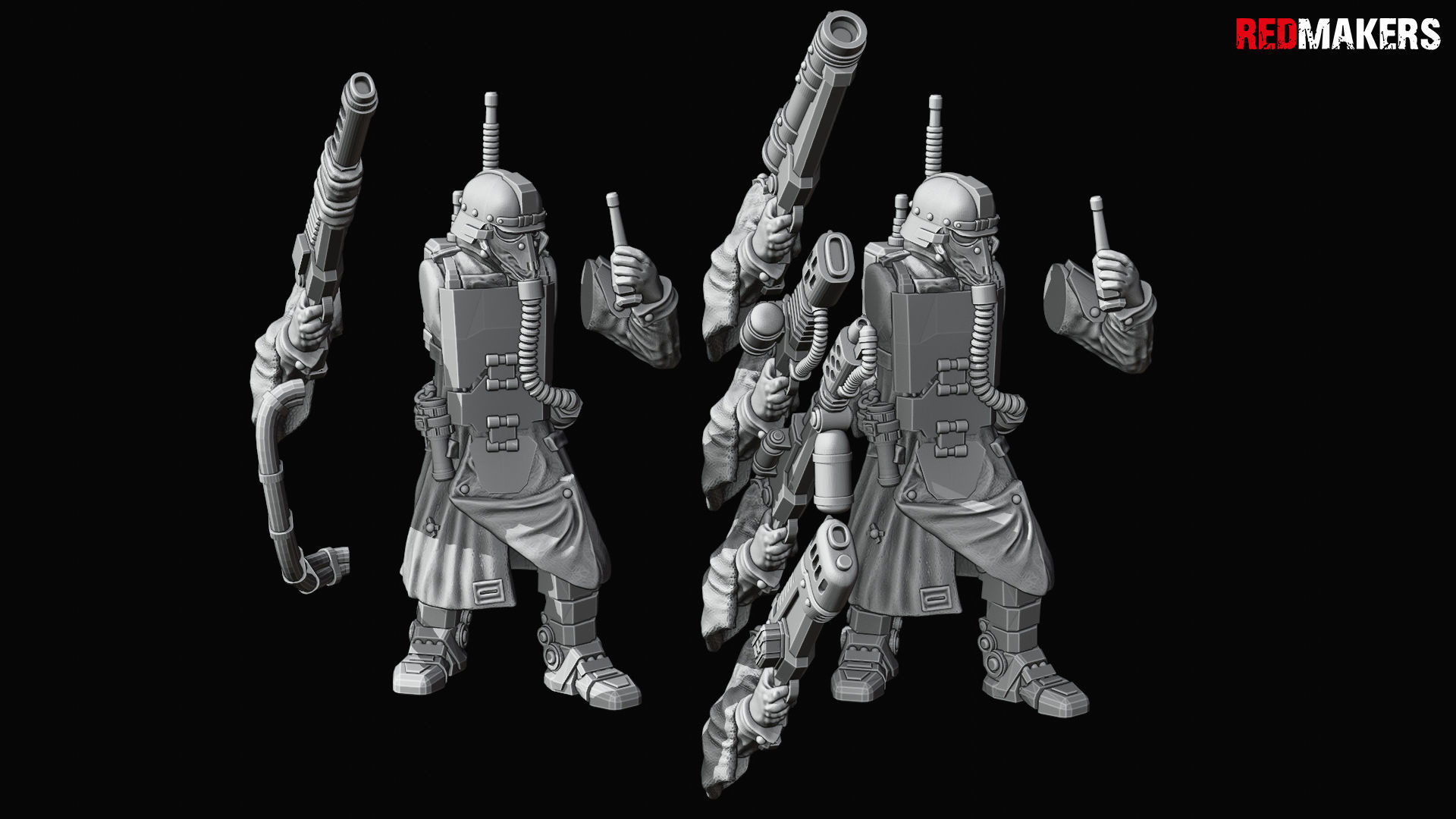 Death Squad Grenadiers of the Imperial Force 3D print model_54