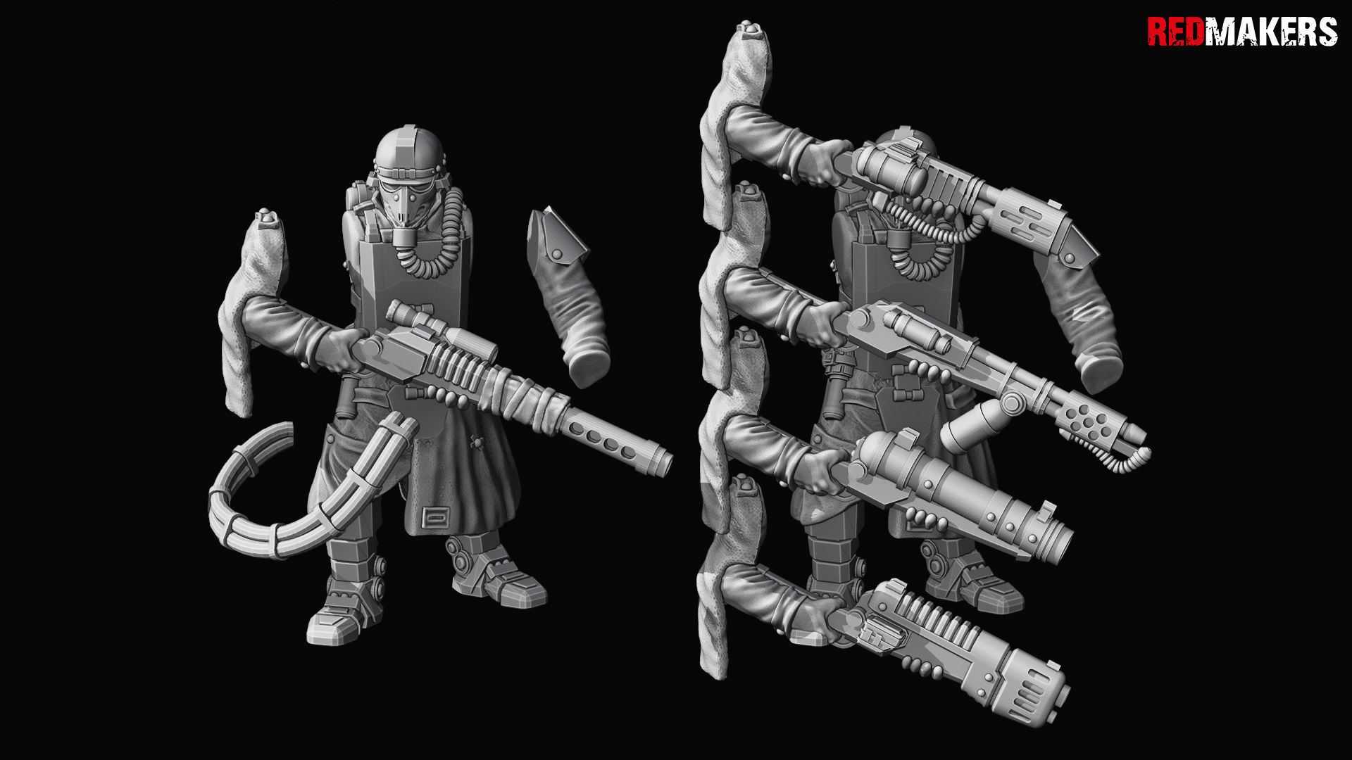 Death Squad Grenadiers of the Imperial Force 3D print model_51