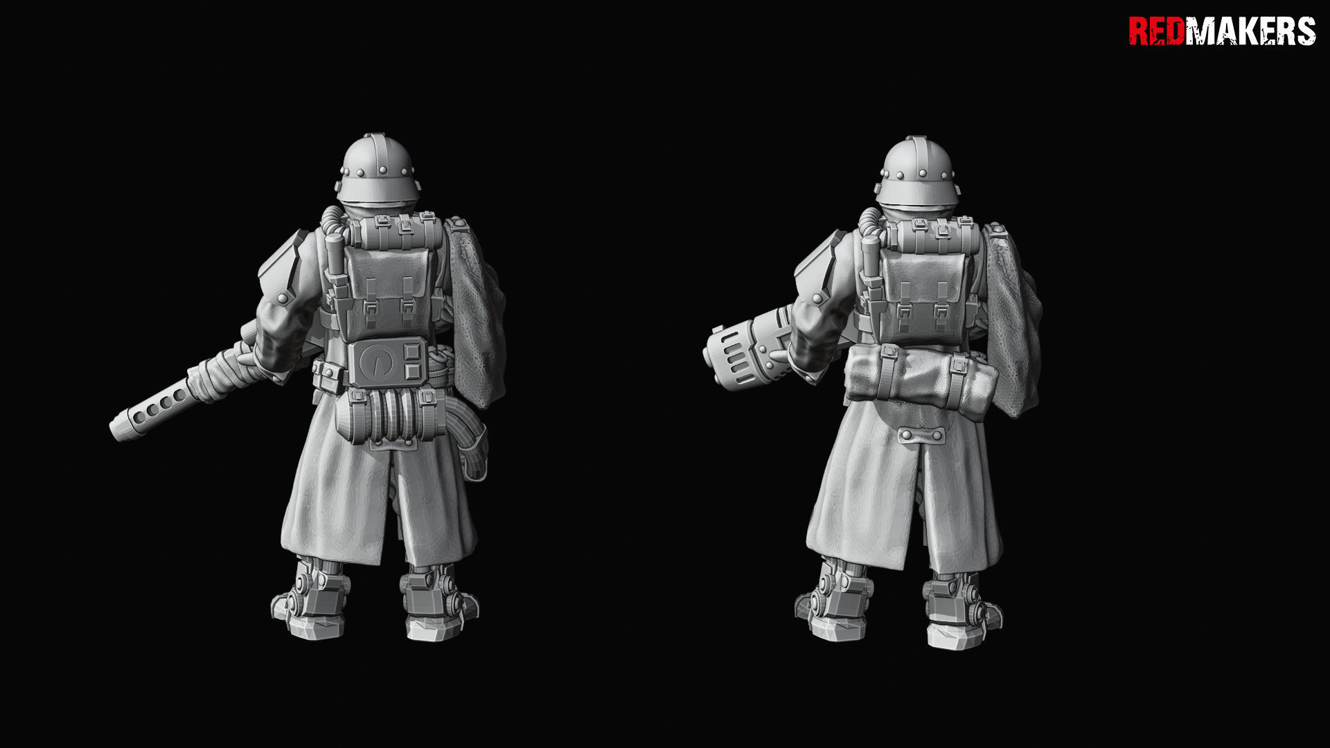 Death Squad Grenadiers of the Imperial Force 3D print model_29