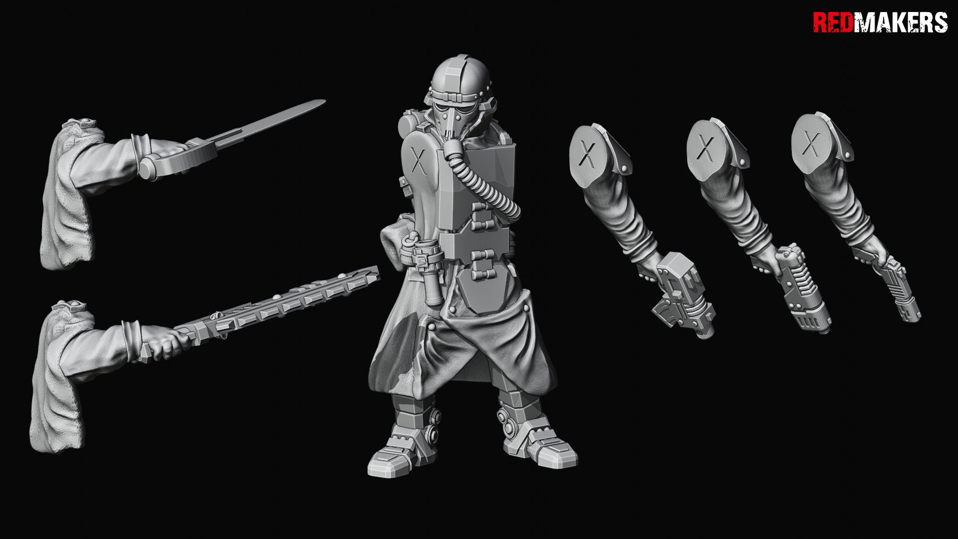Death Squad Grenadiers of the Imperial Force 3D print model_58