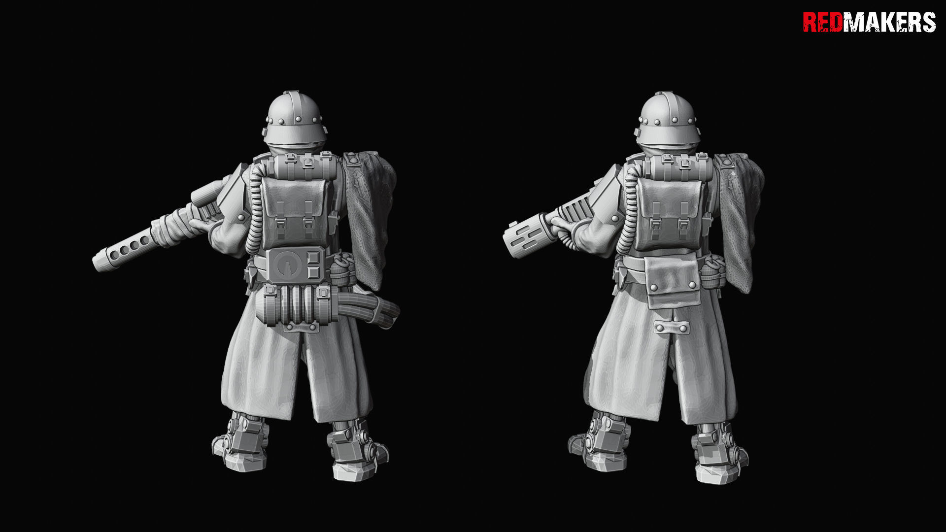 Death Squad Grenadiers of the Imperial Force 3D print model_35