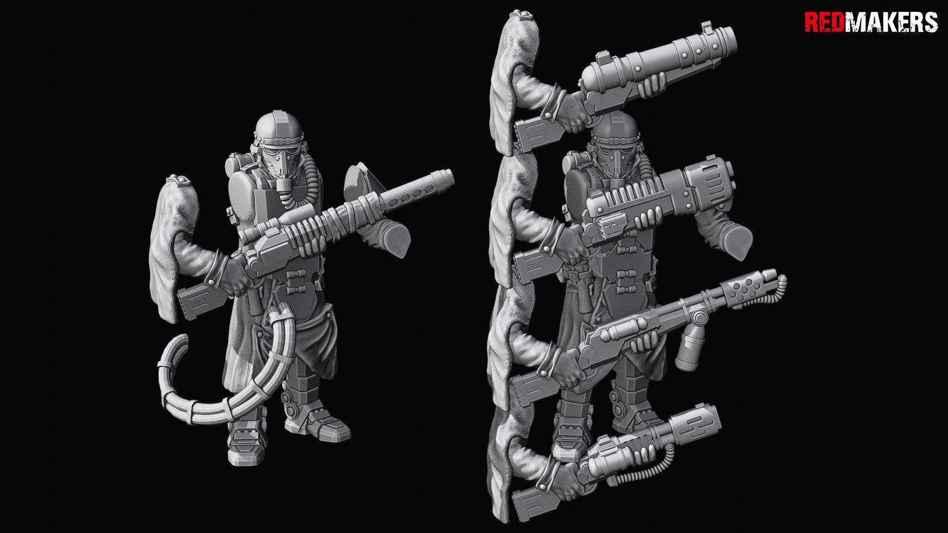 Death Squad Grenadiers of the Imperial Force 3D print model_48