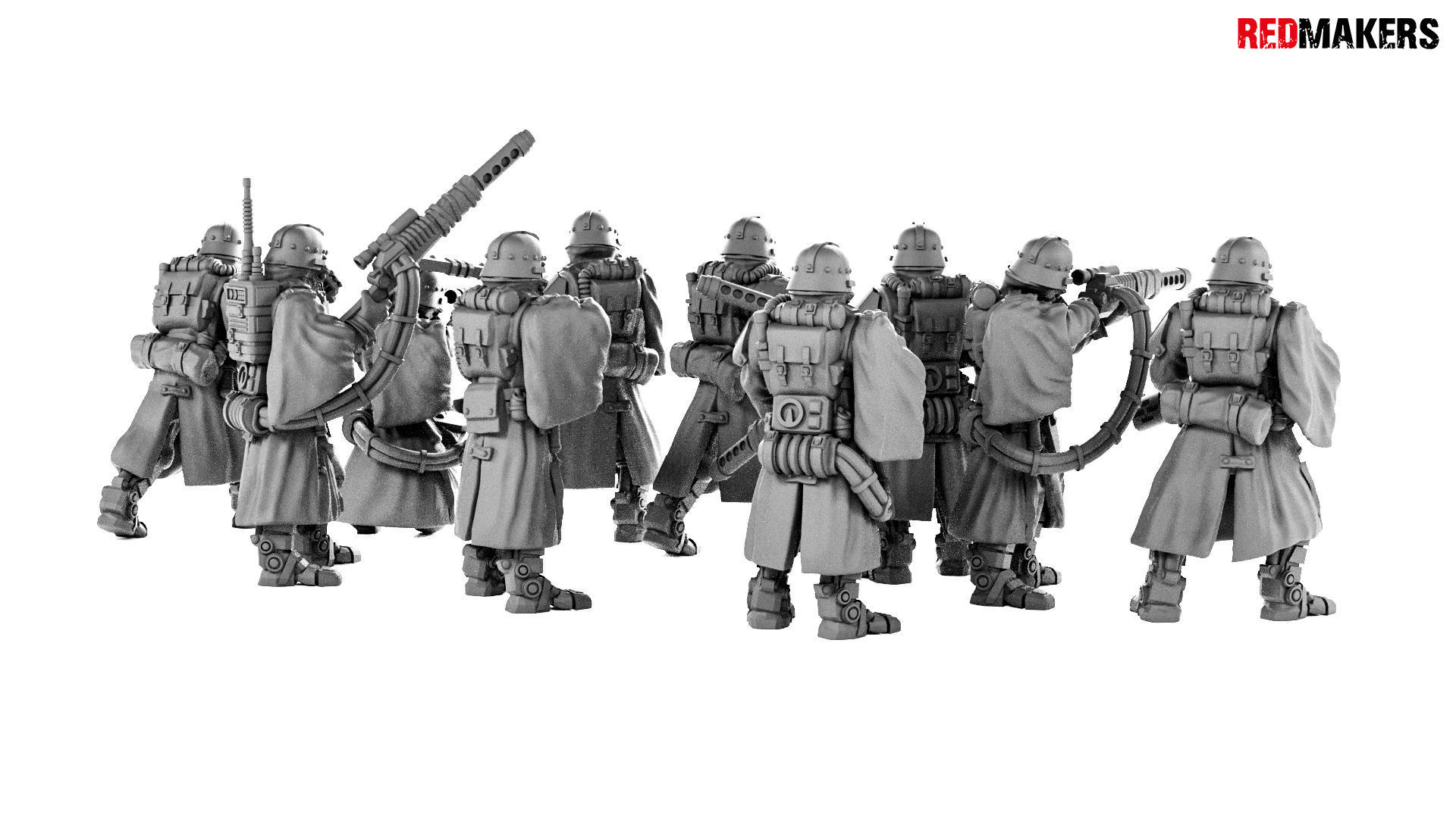 Death Squad Grenadiers of the Imperial Force 3D print model_5