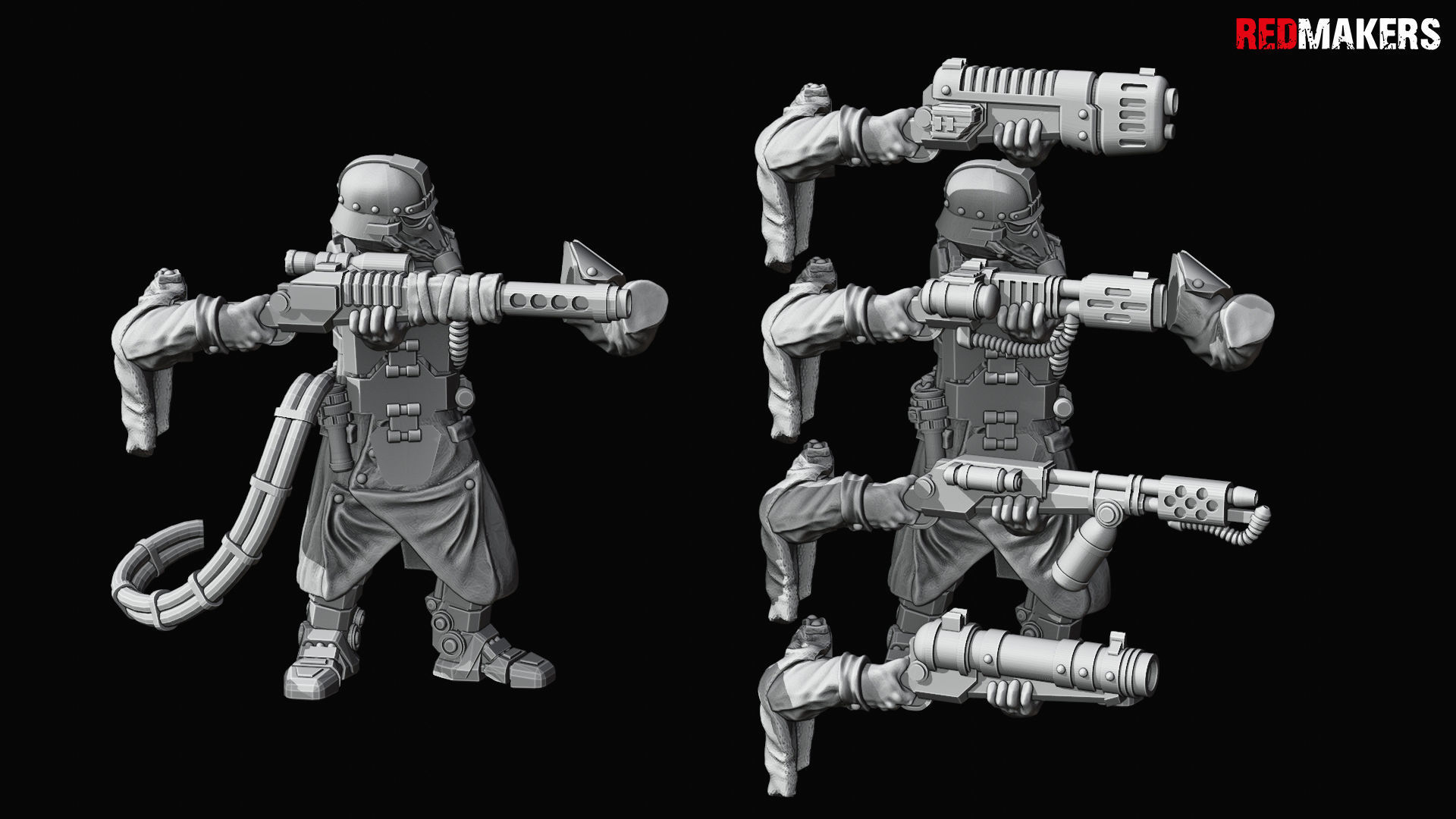 Death Squad Grenadiers of the Imperial Force 3D print model_33