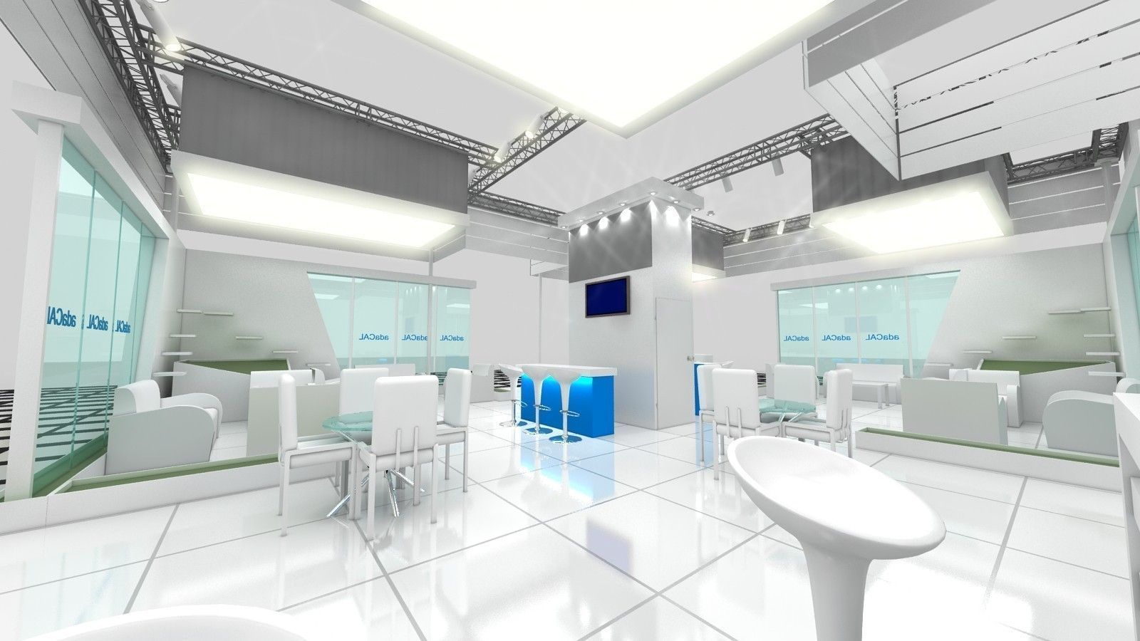 Adacal Exhibition Design 3D model_6
