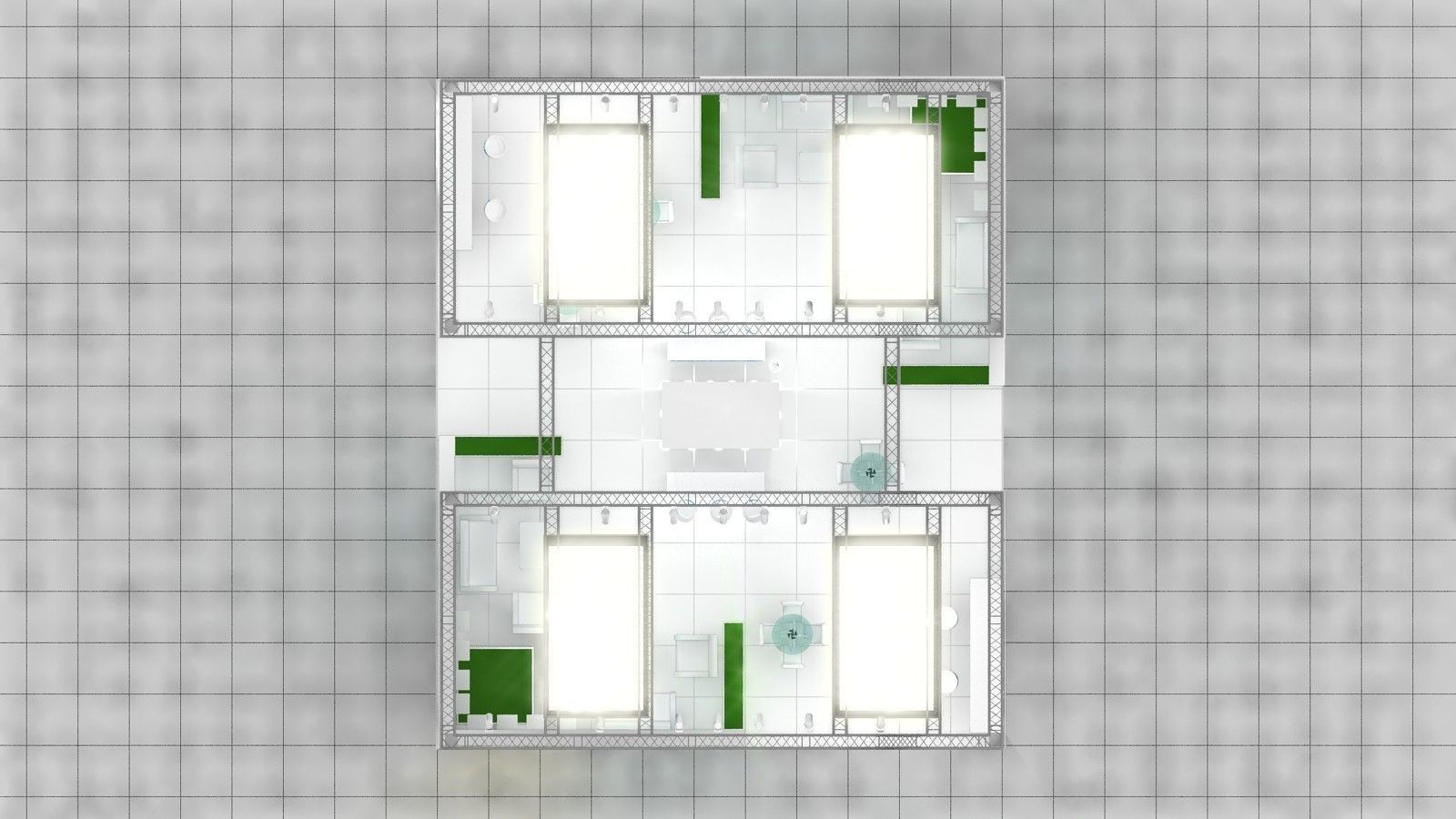 Adacal Exhibition Design 3D model_1