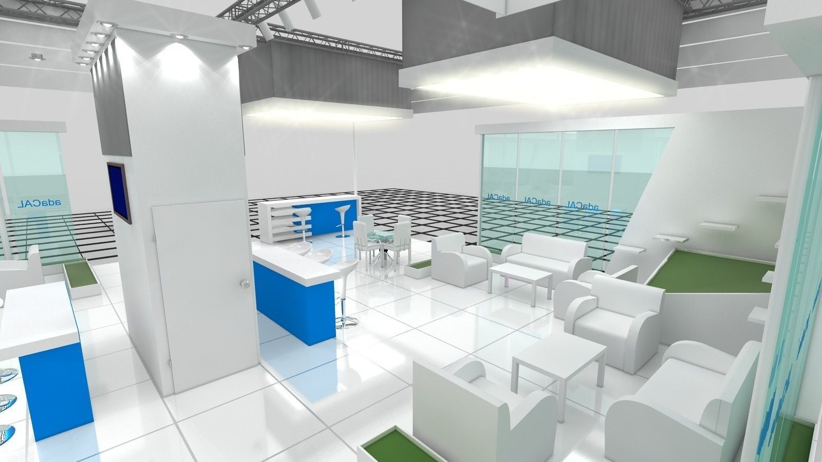 Adacal Exhibition Design 3D model_5