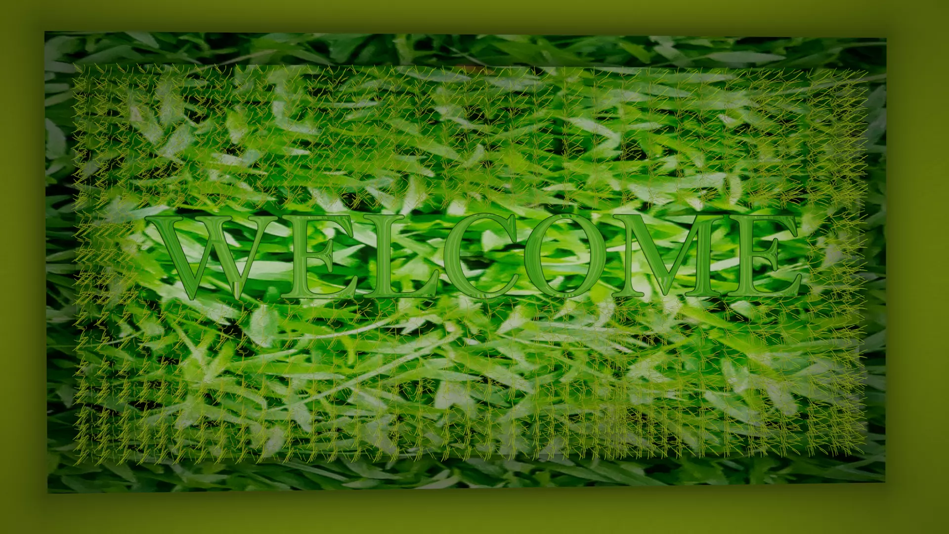 Welcome Doormat Free 3D model_0