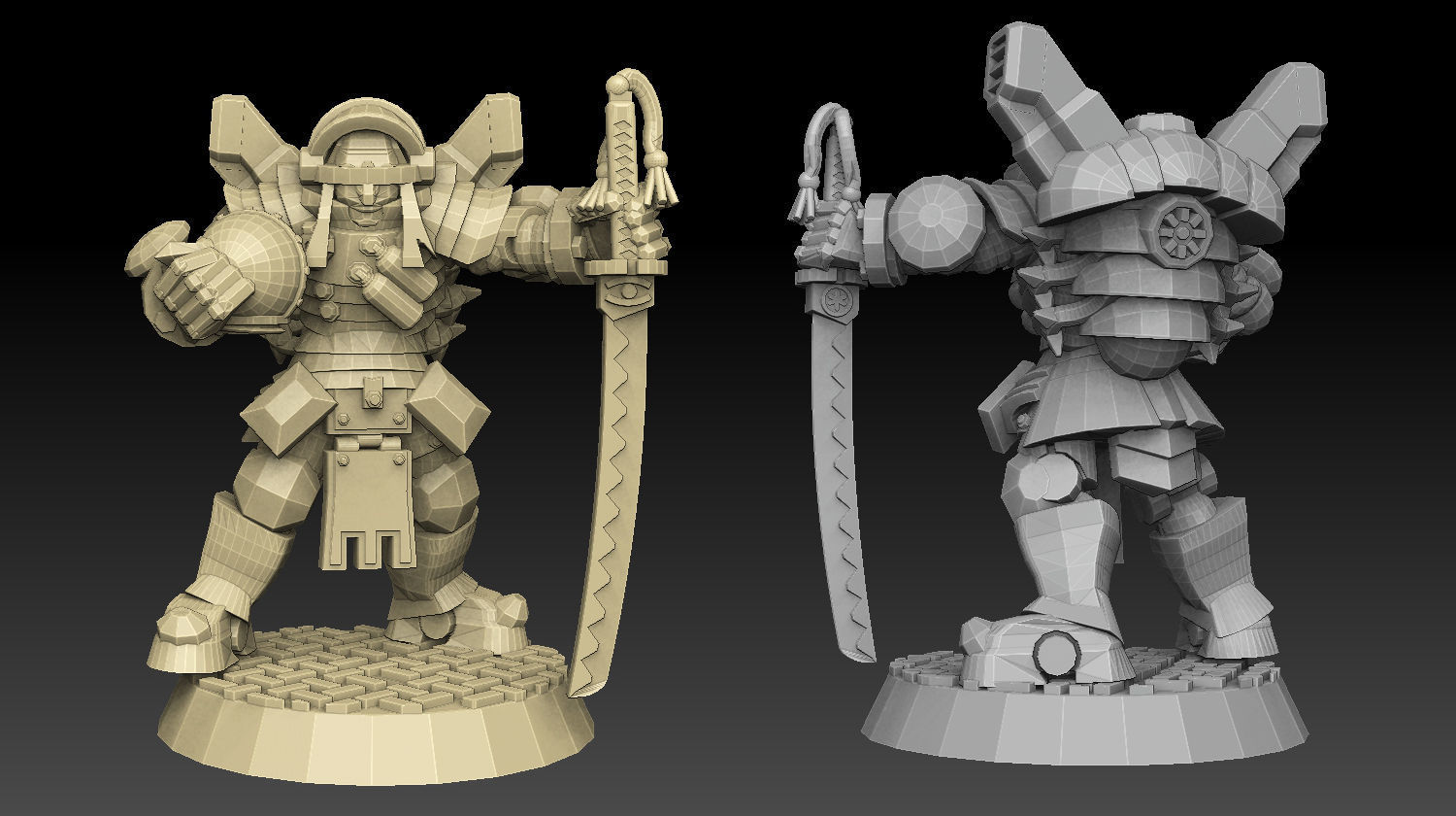 Astroknight Megapack Barehead Edition 3D print model_13