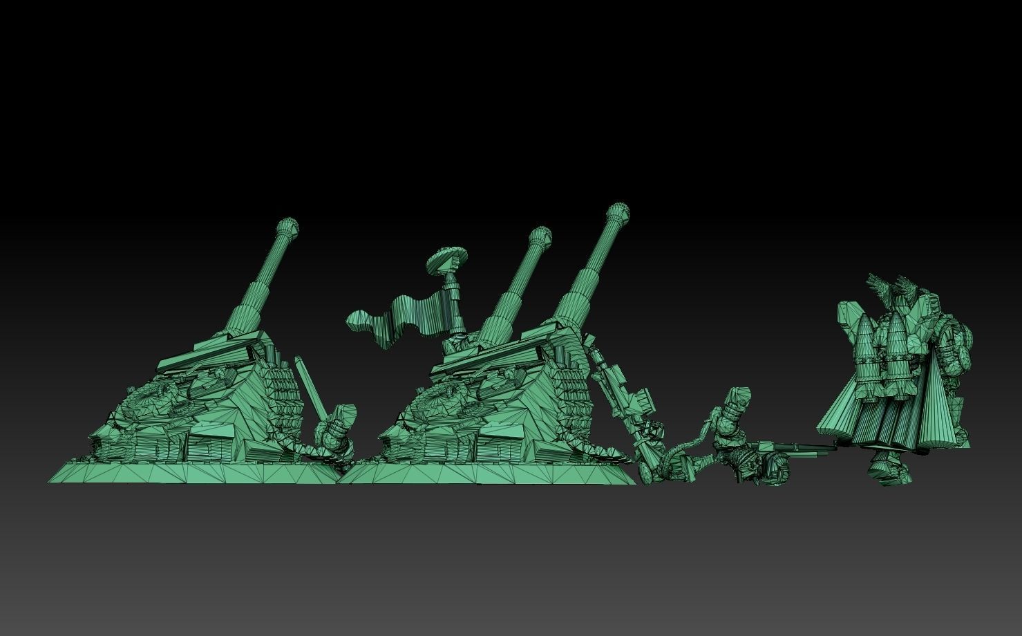 Astroknight Megapack Barehead Edition 3D print model_35