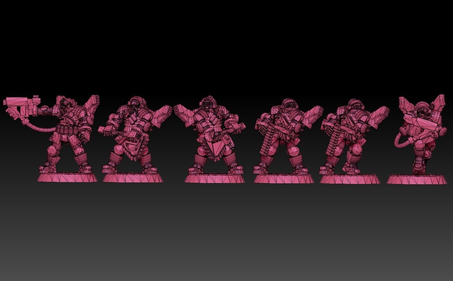 Astroknight Megapack Barehead Edition 3D print model_45