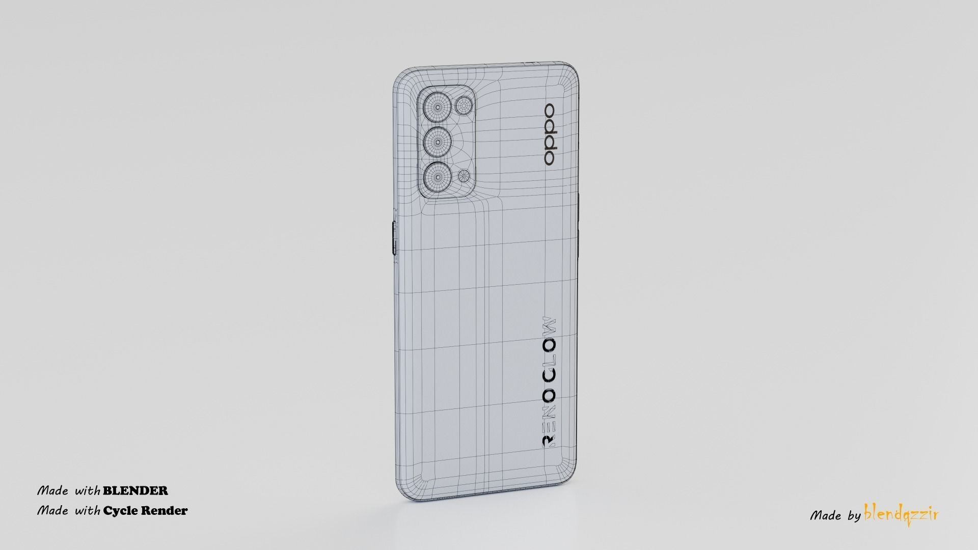 OPPO RENO 5 5G 3D model_8