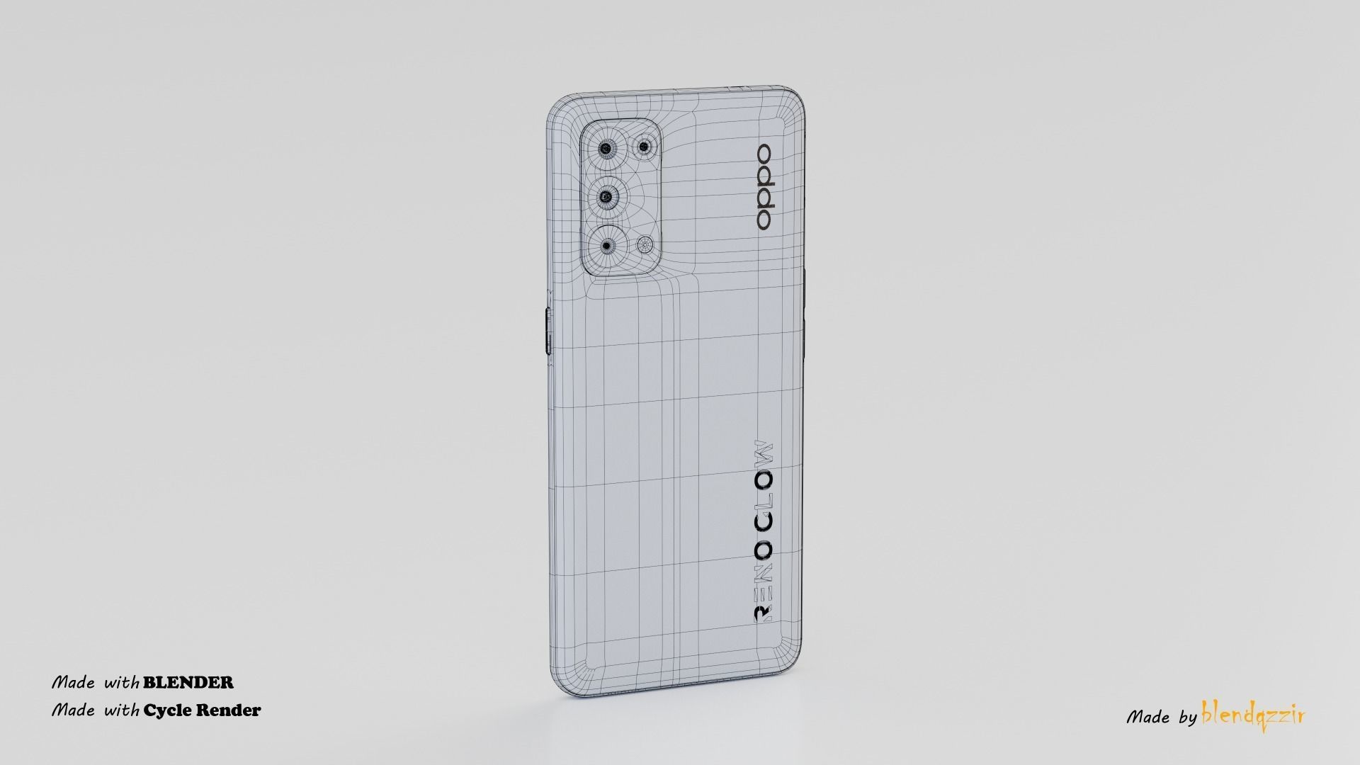 OPPO RENO 5 5G 3D model_9