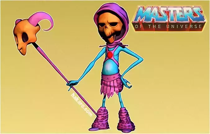 Skeletor Motu Masters Of the Universe 3D print model
