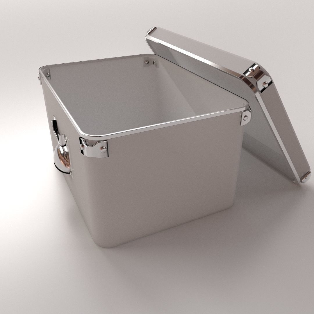 Storage Box 3D model_2