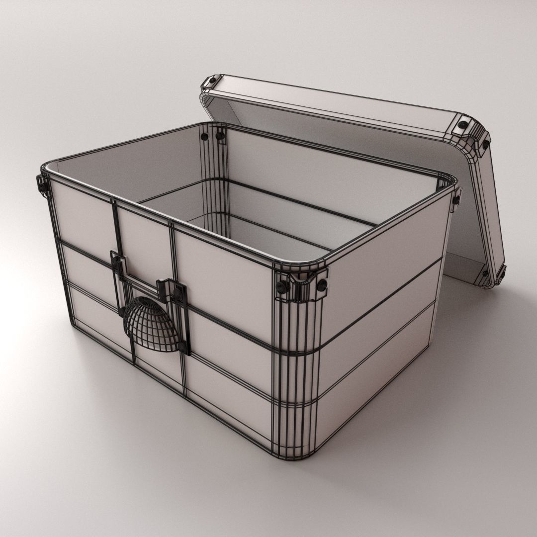 Storage Box 3D model_4