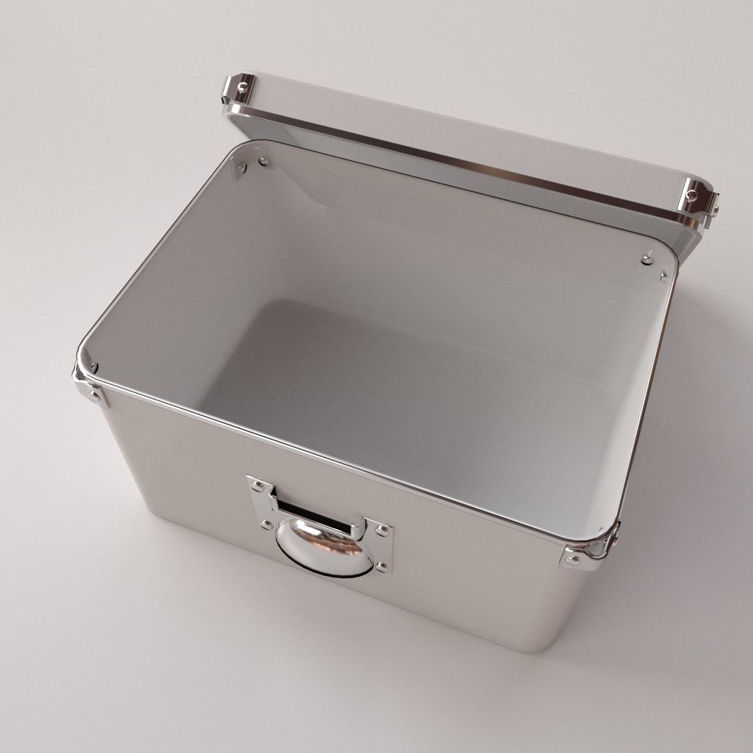 Storage Box 3D model_1