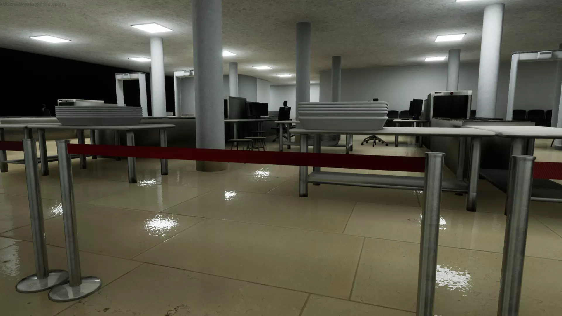 Security Check 3D model