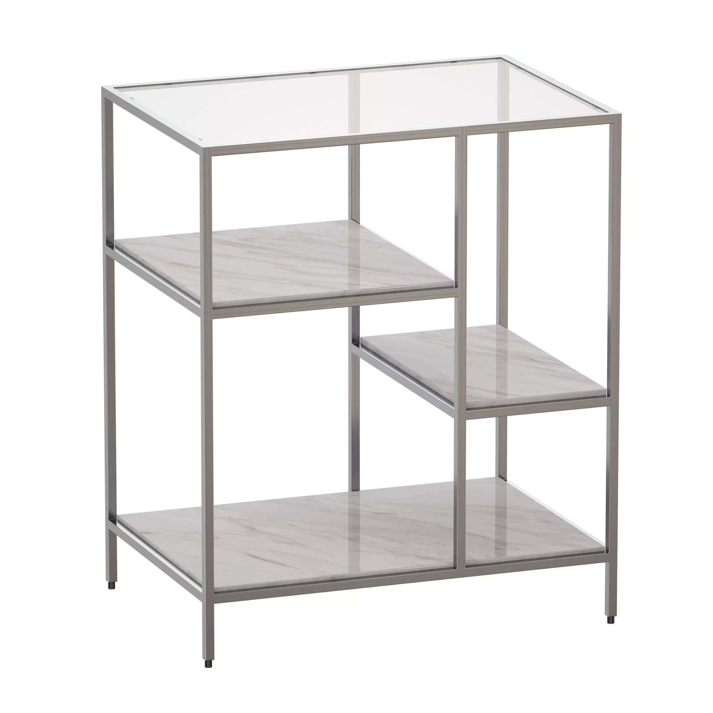 Zari Nightstand Crate and Barrel 3D model_0