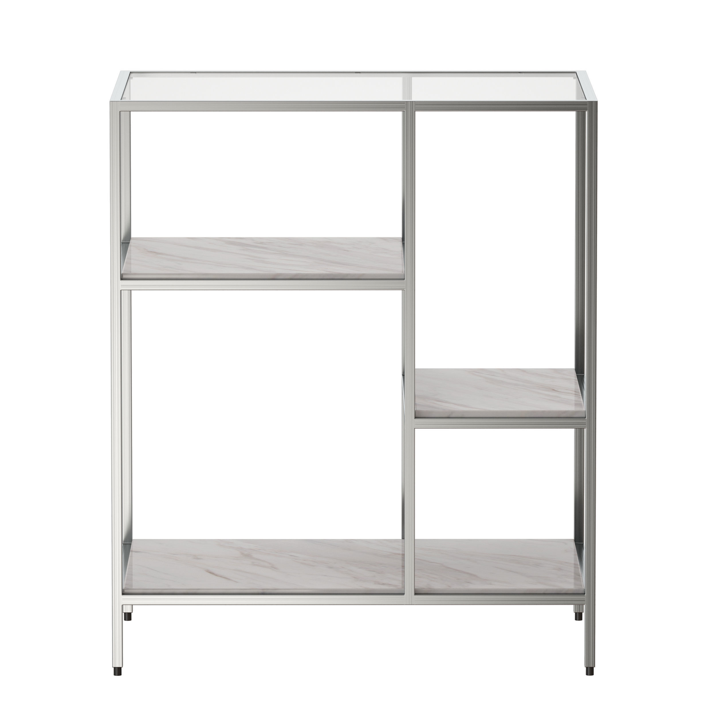 Zari Nightstand Crate and Barrel 3D model_2