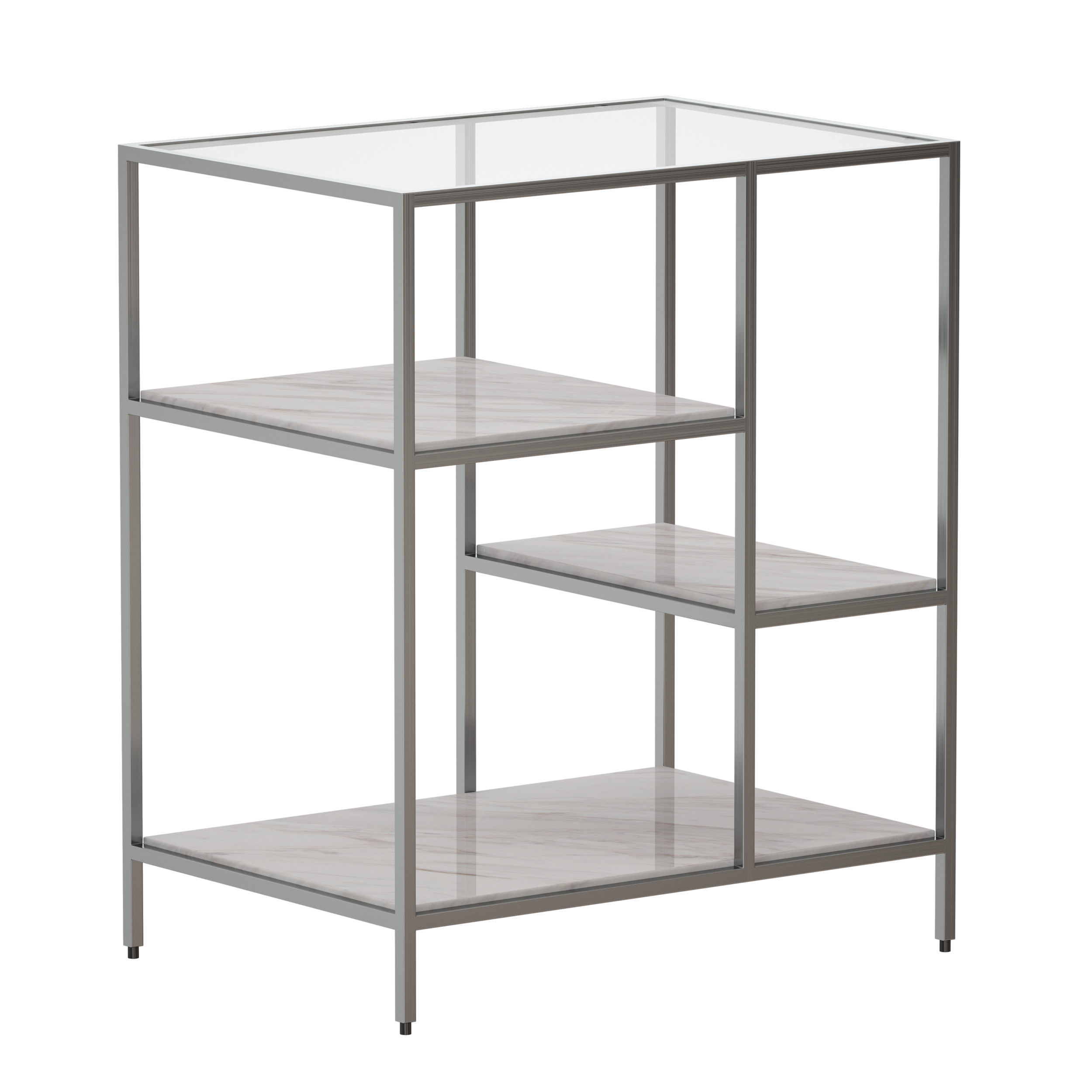 Zari Nightstand Crate and Barrel 3D model_9