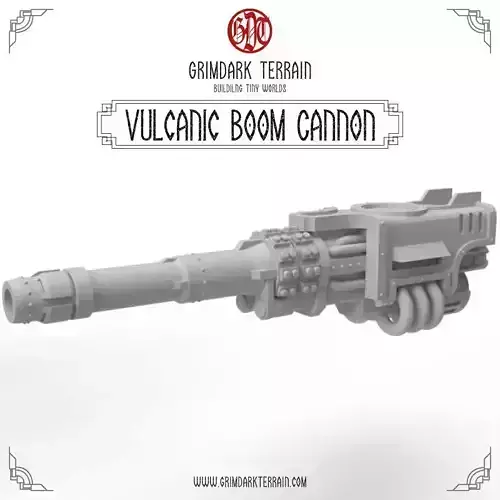 Reaver Vulcanic Boom Cannon 3D print model