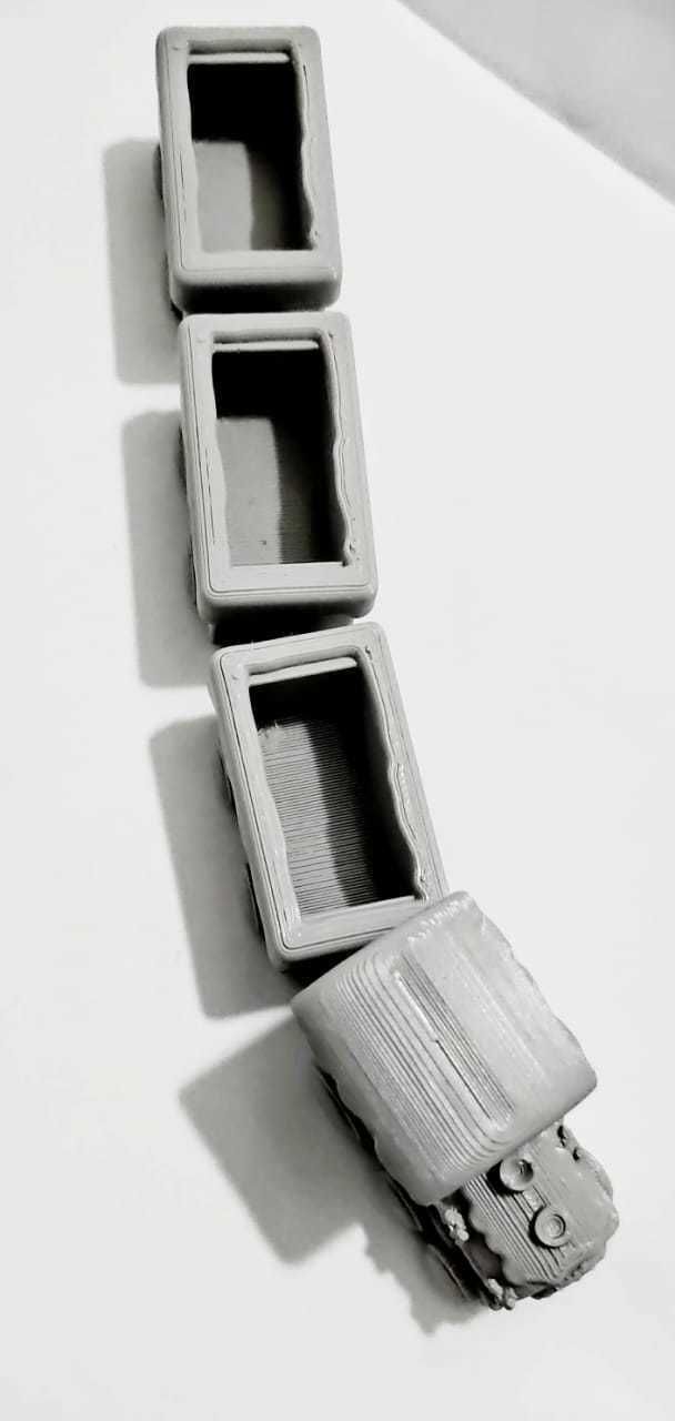 Cute Xmas Train 3D print model_7