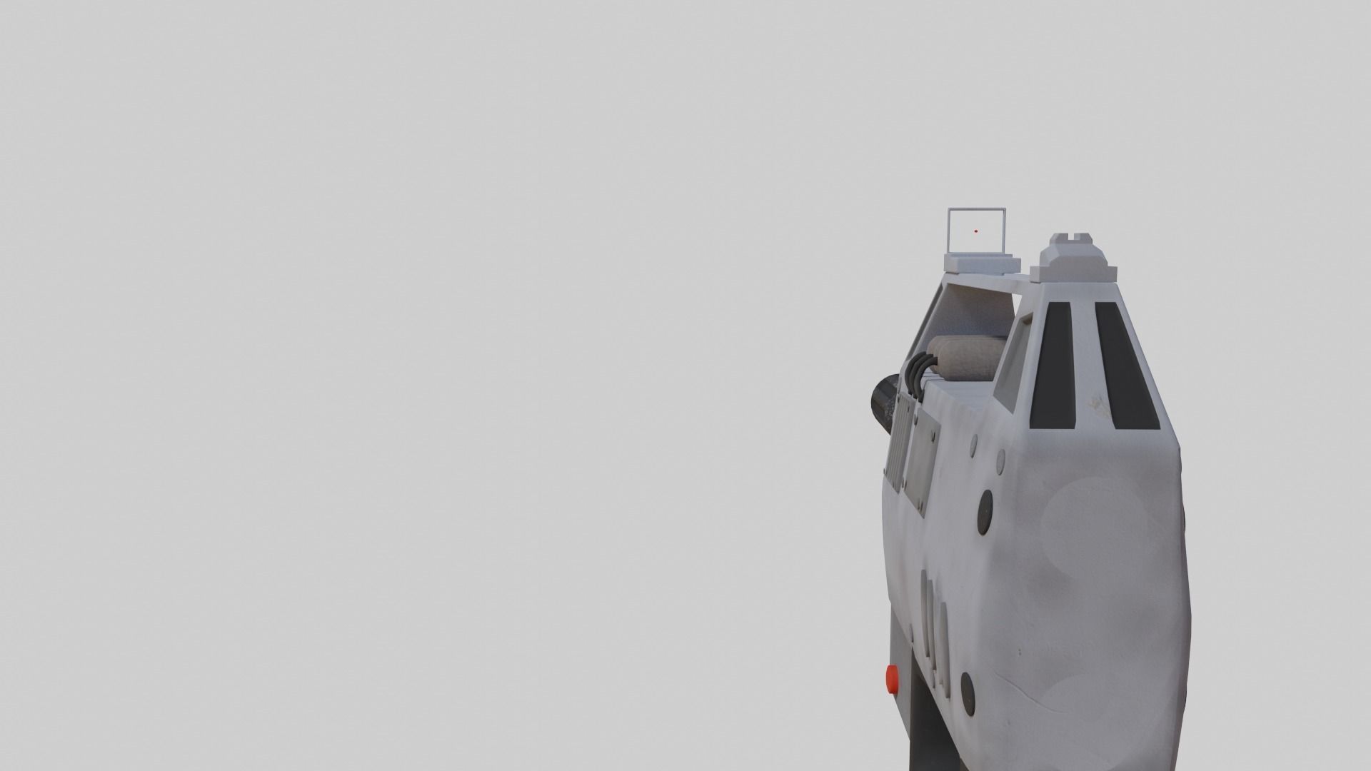 Sci-Fi Weapons Low-poly 3D model_9