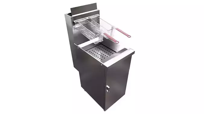 INDUSTRIAL FRYER 3D model
