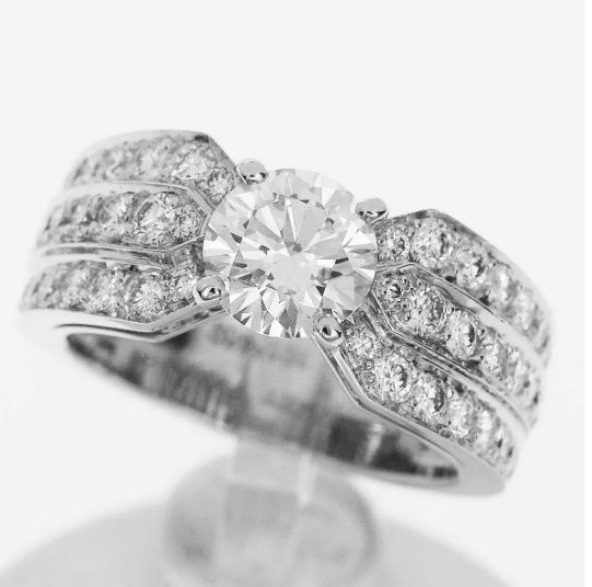 ringes diamond -CG209 3D print model_1